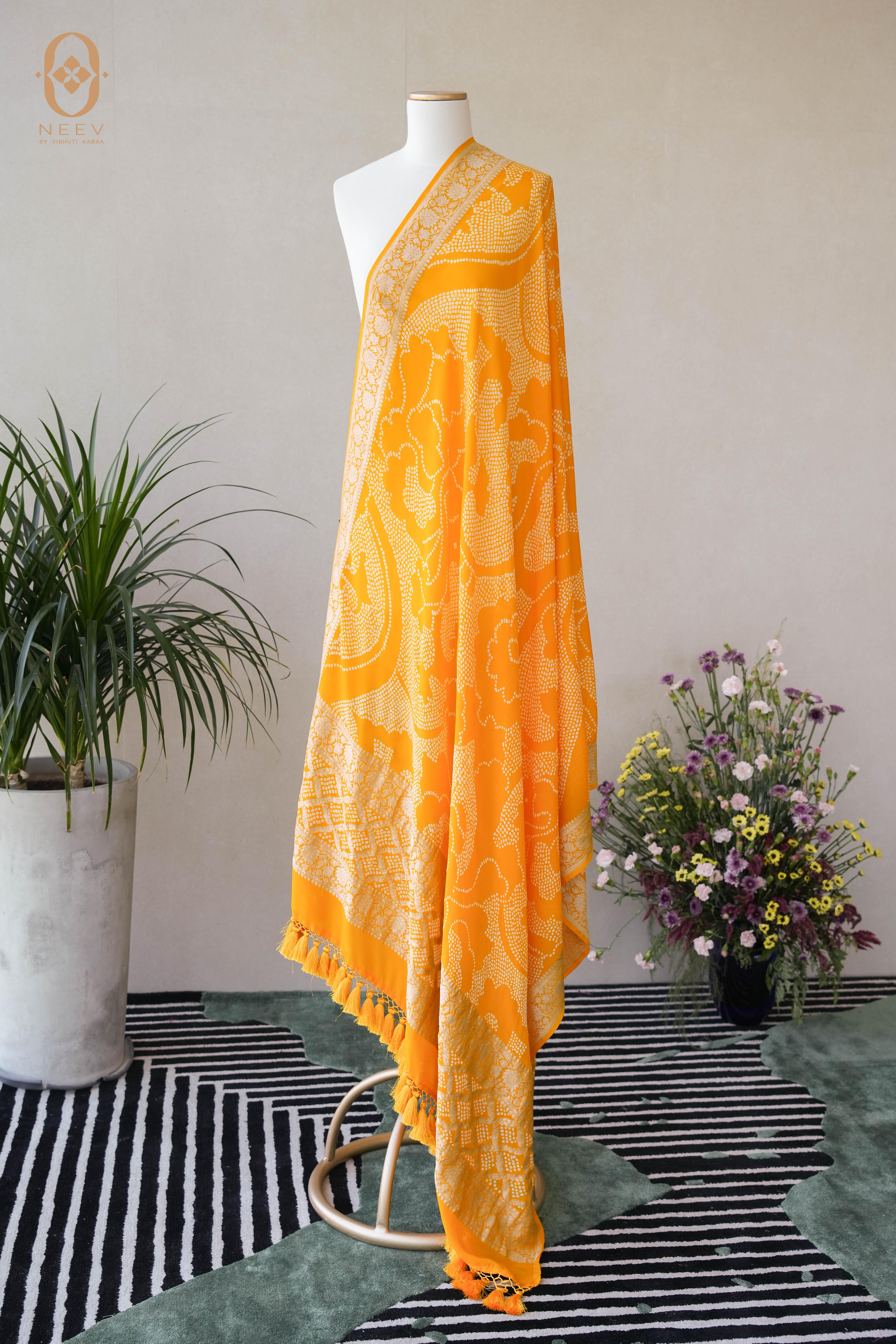 Georgette Bandhani Dupatta