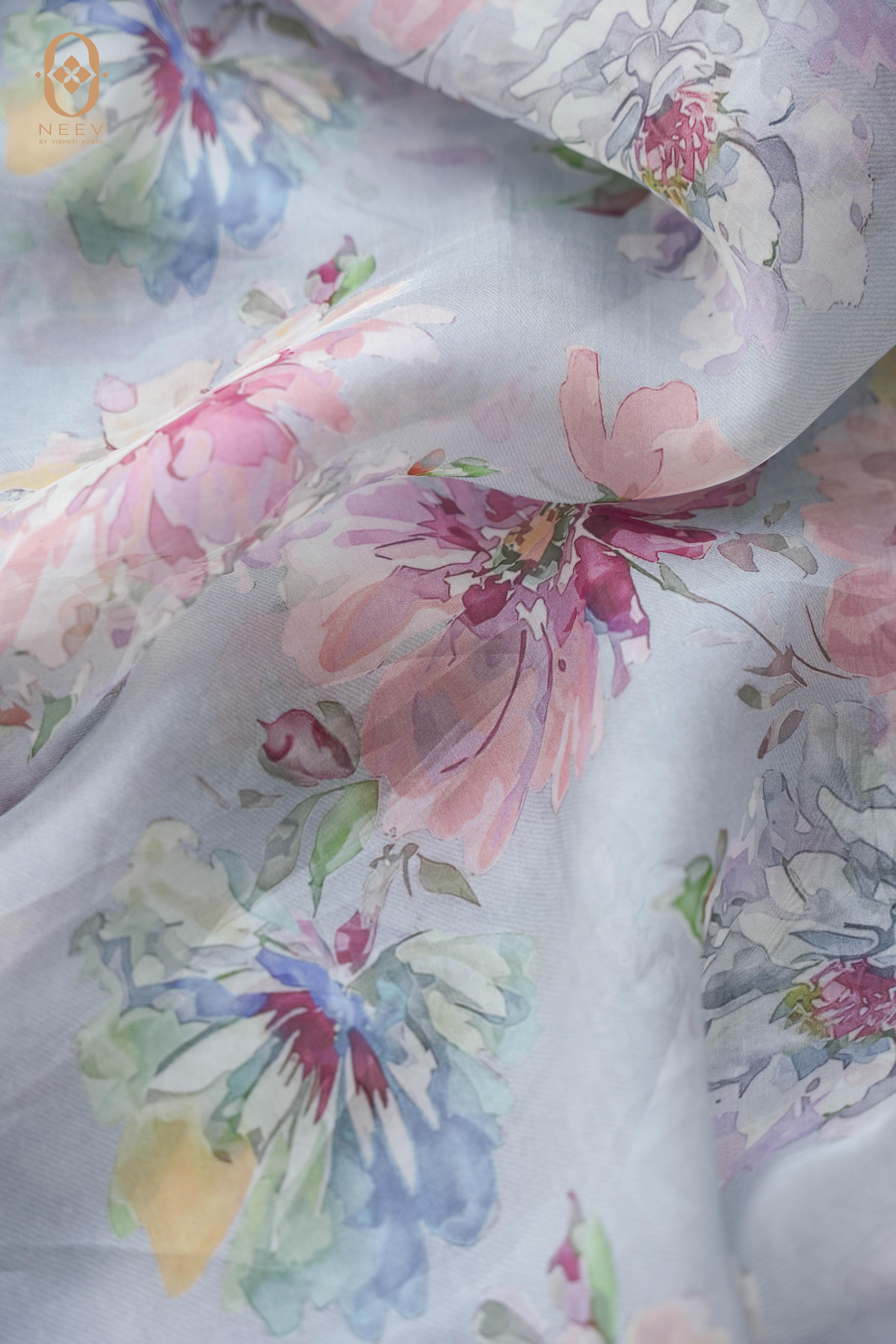 Printed Organza Fabric