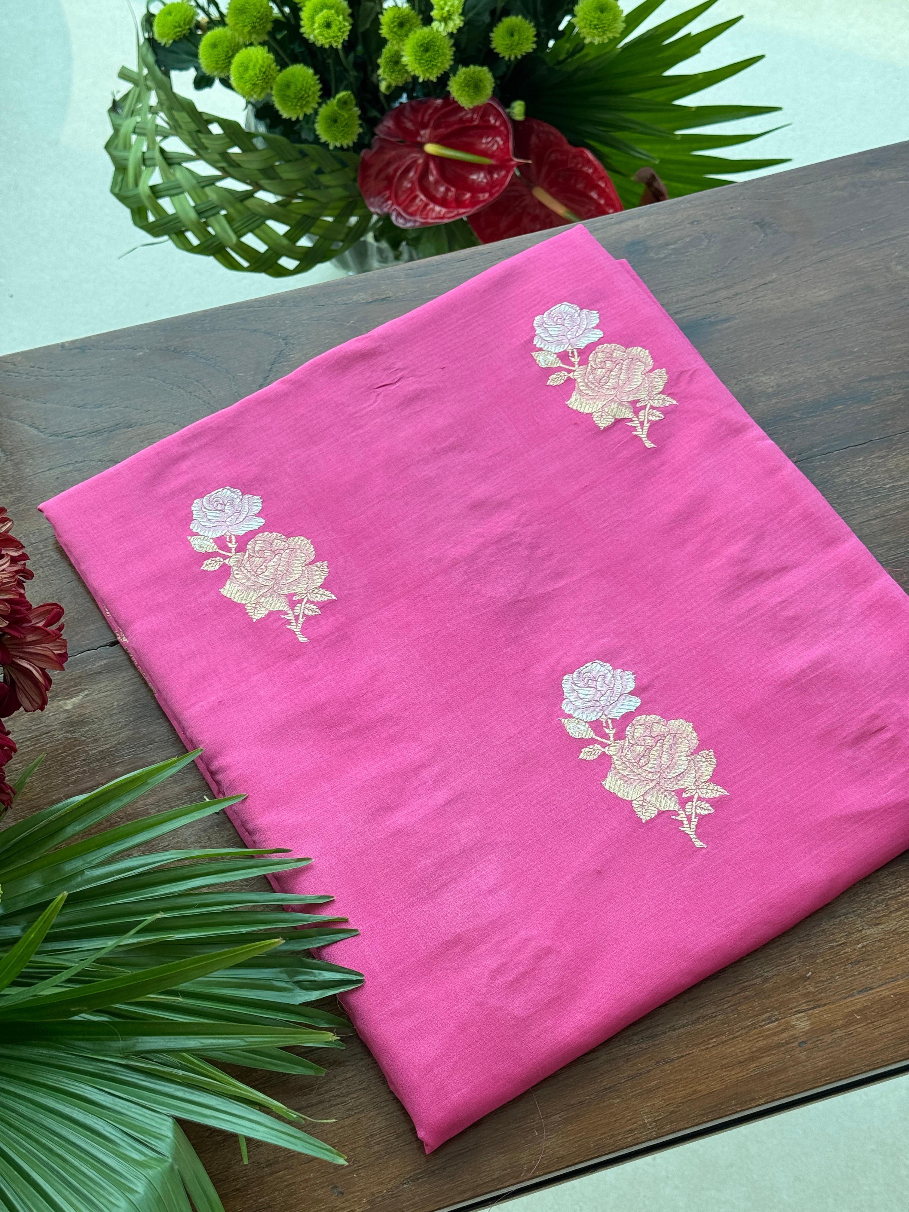Gulbuta Katan Silk Fabric