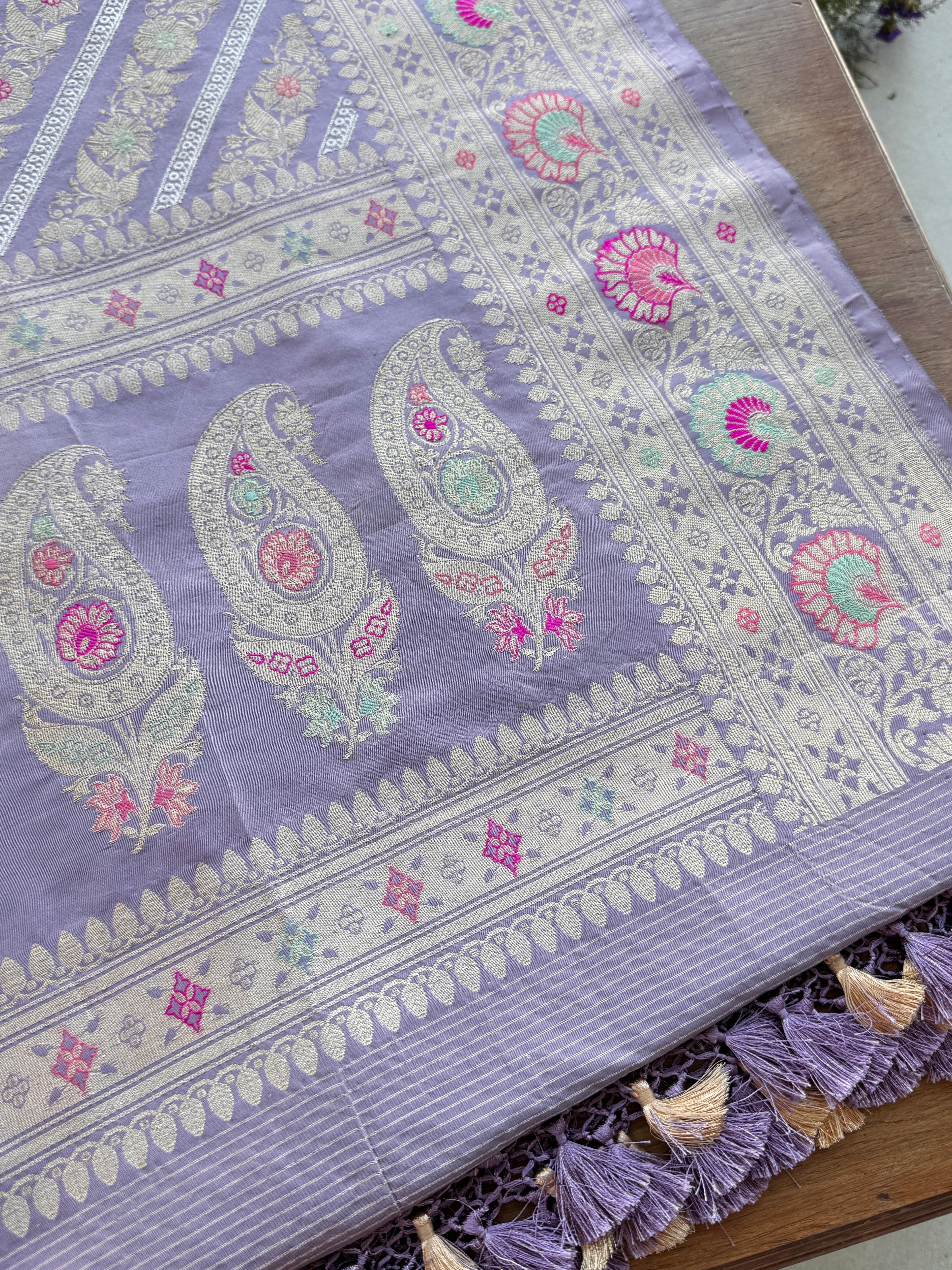 Katan Silk Meena Khadwa Dupatta