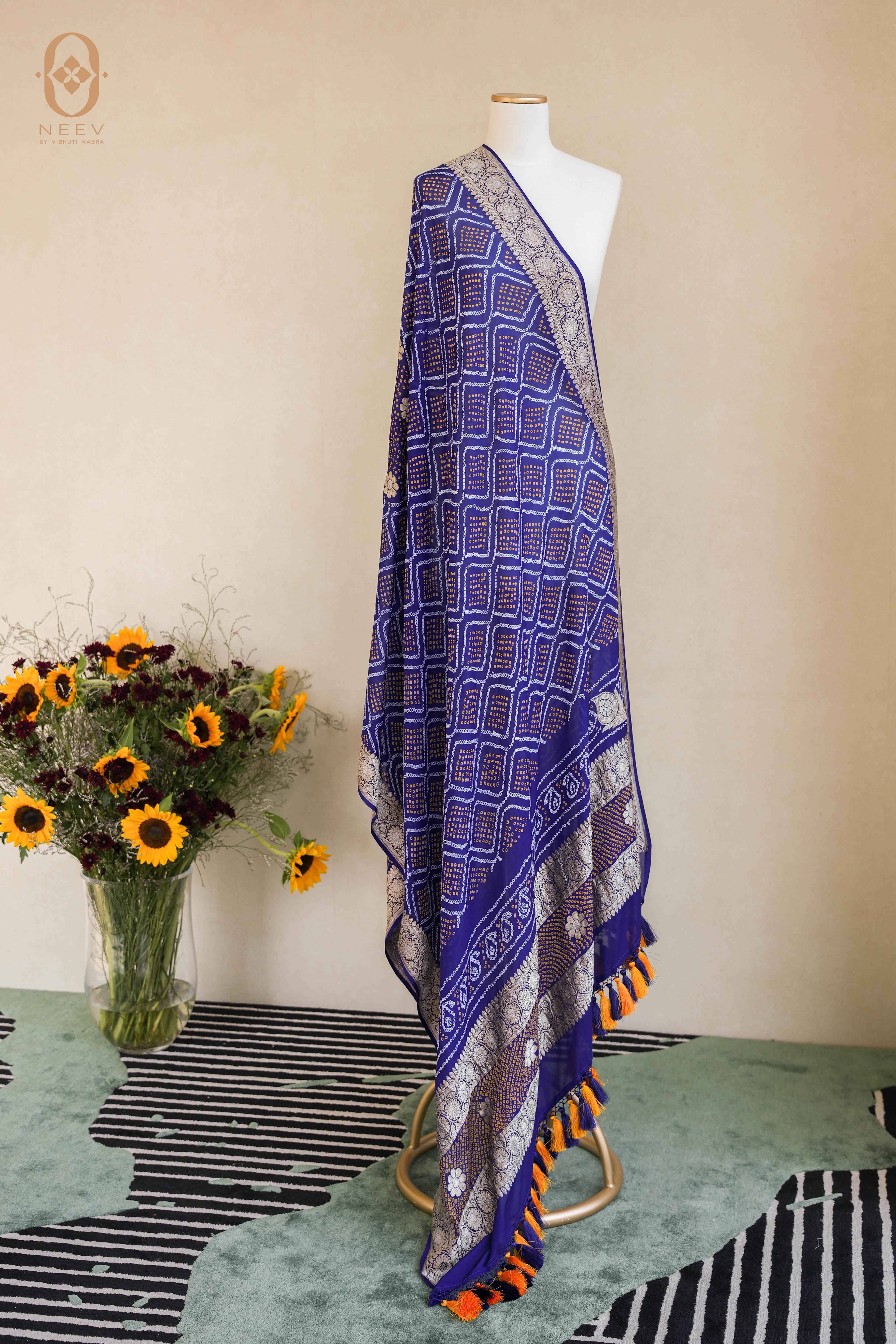 Georgette Bandhani Dupatta