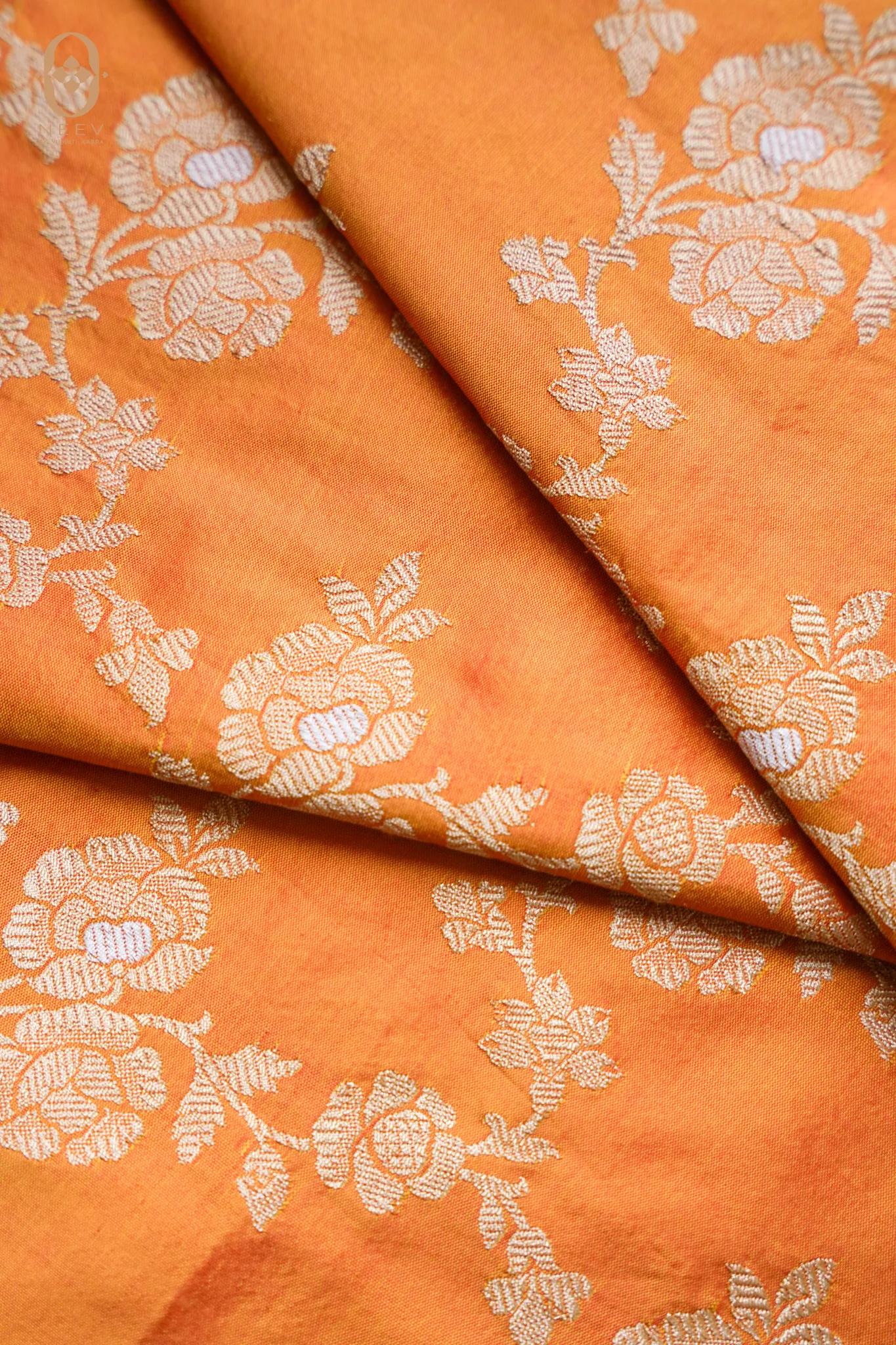 Sachi Zari Sona Rupa Jaal Intricate Fabric