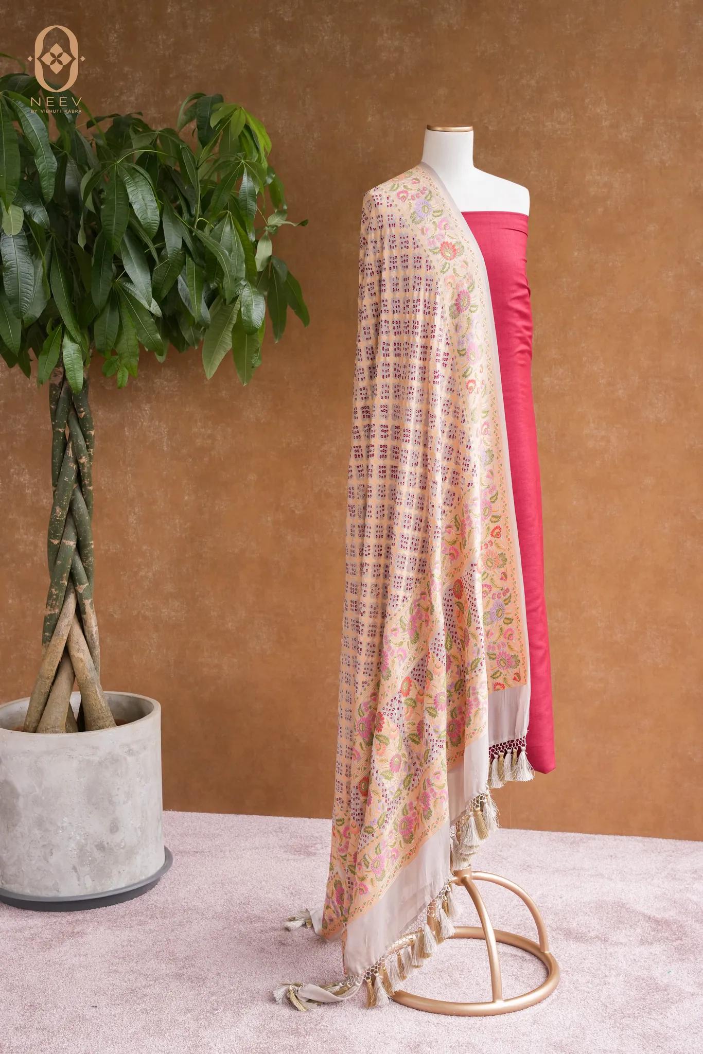 Munga Silk Suit Set