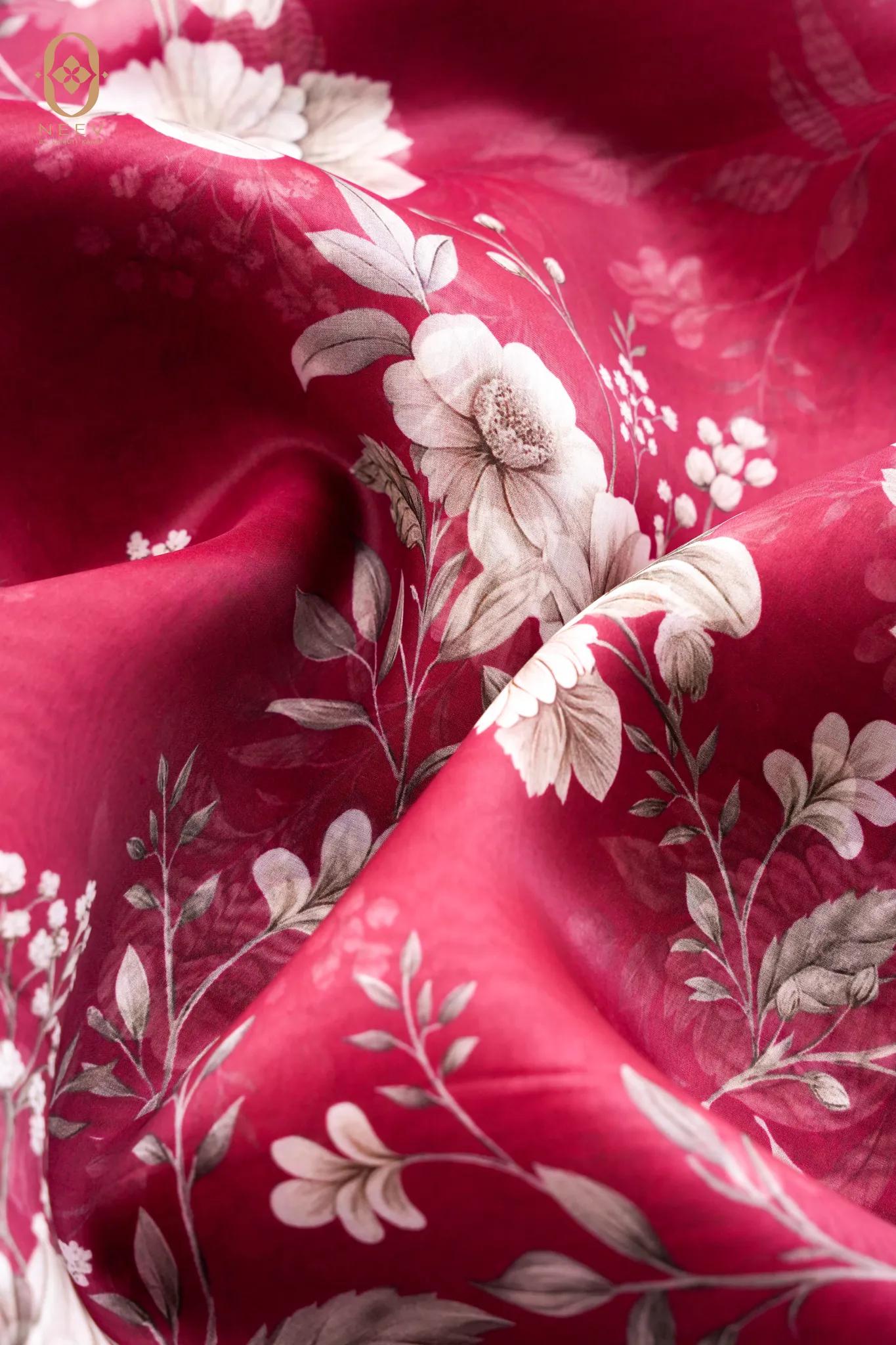Printed Organza Fabric