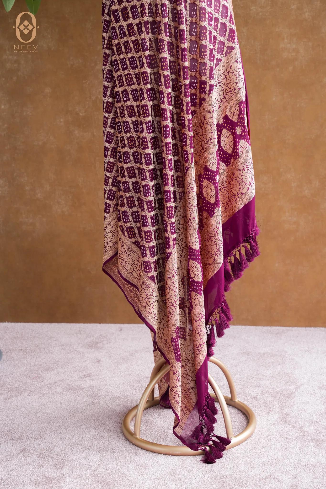 Georgette Bandhani Dupatta