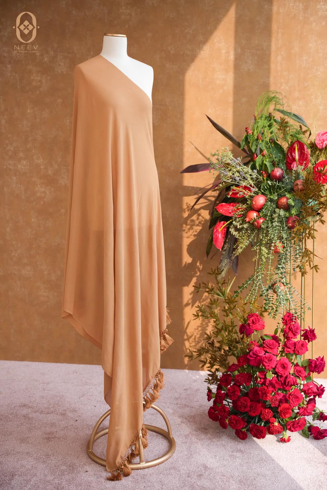 Georgette Tasseled Dupatta