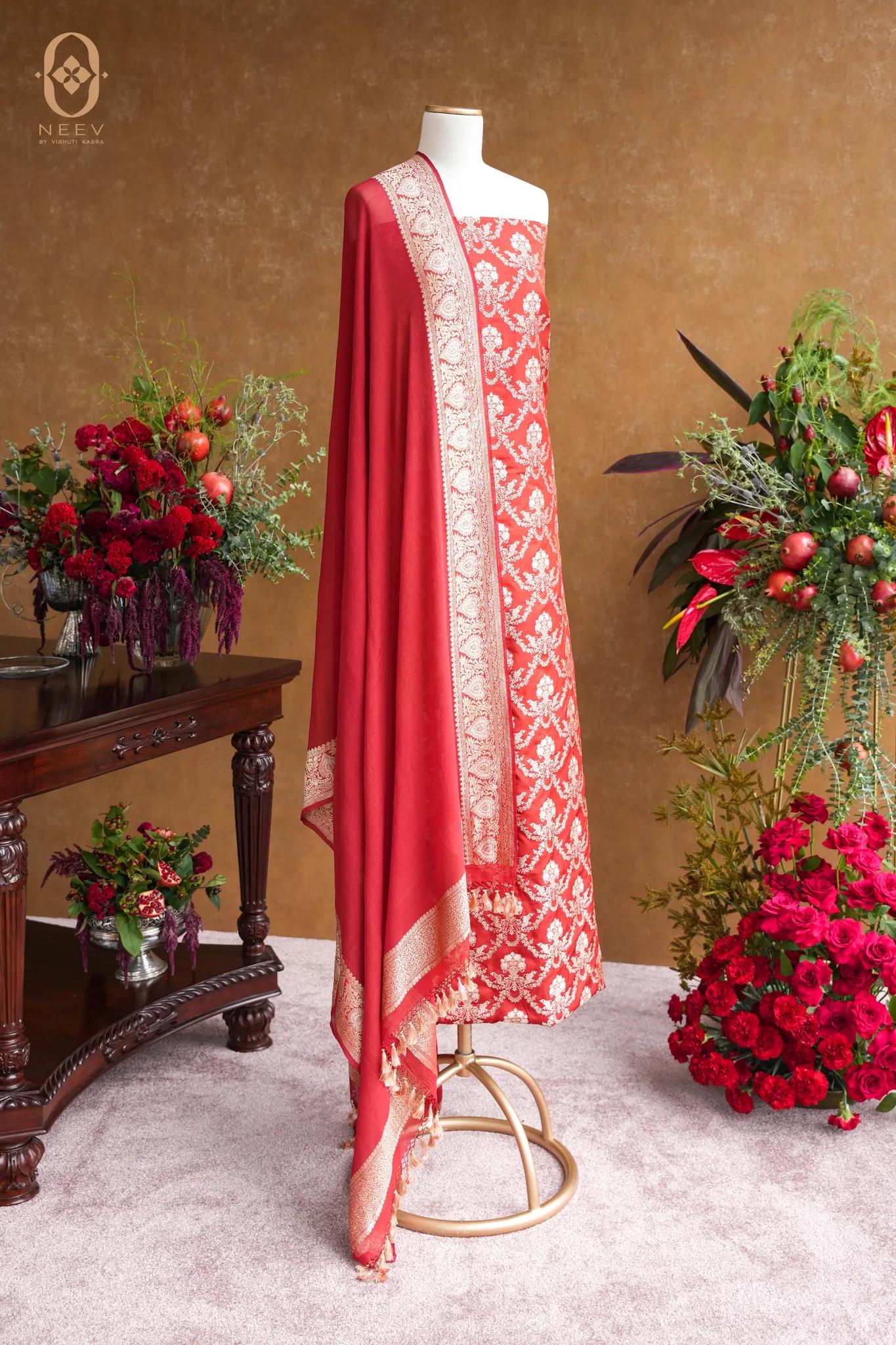Premium Katan Silk Suit Set