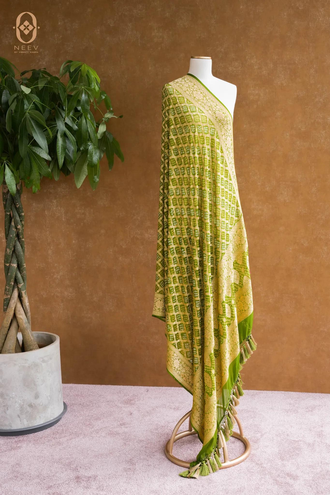 Georgette Bandhani Dupatta