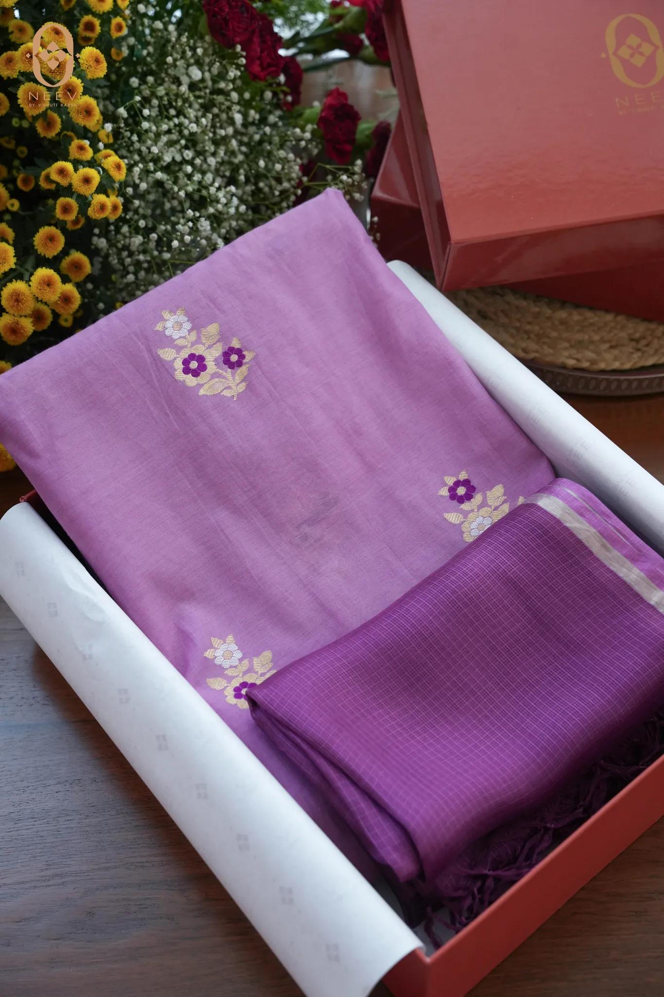 Chanderi Cotton Suit Set