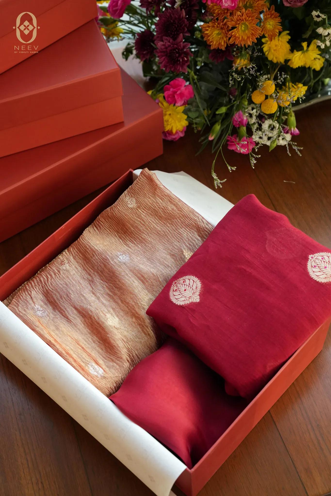 Crushed Tissue Suit Set