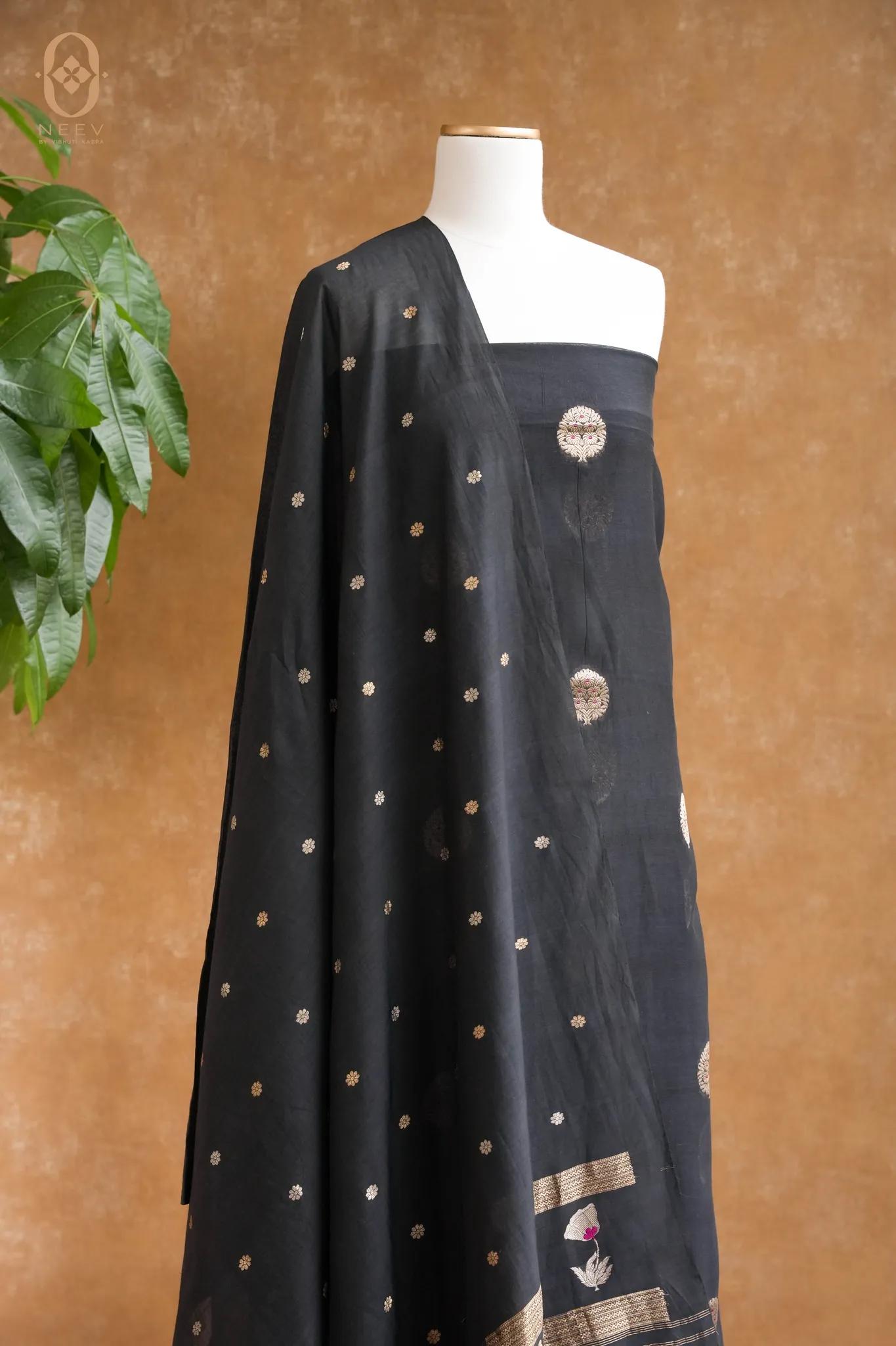 Mul Boota Meenakari Suit Set