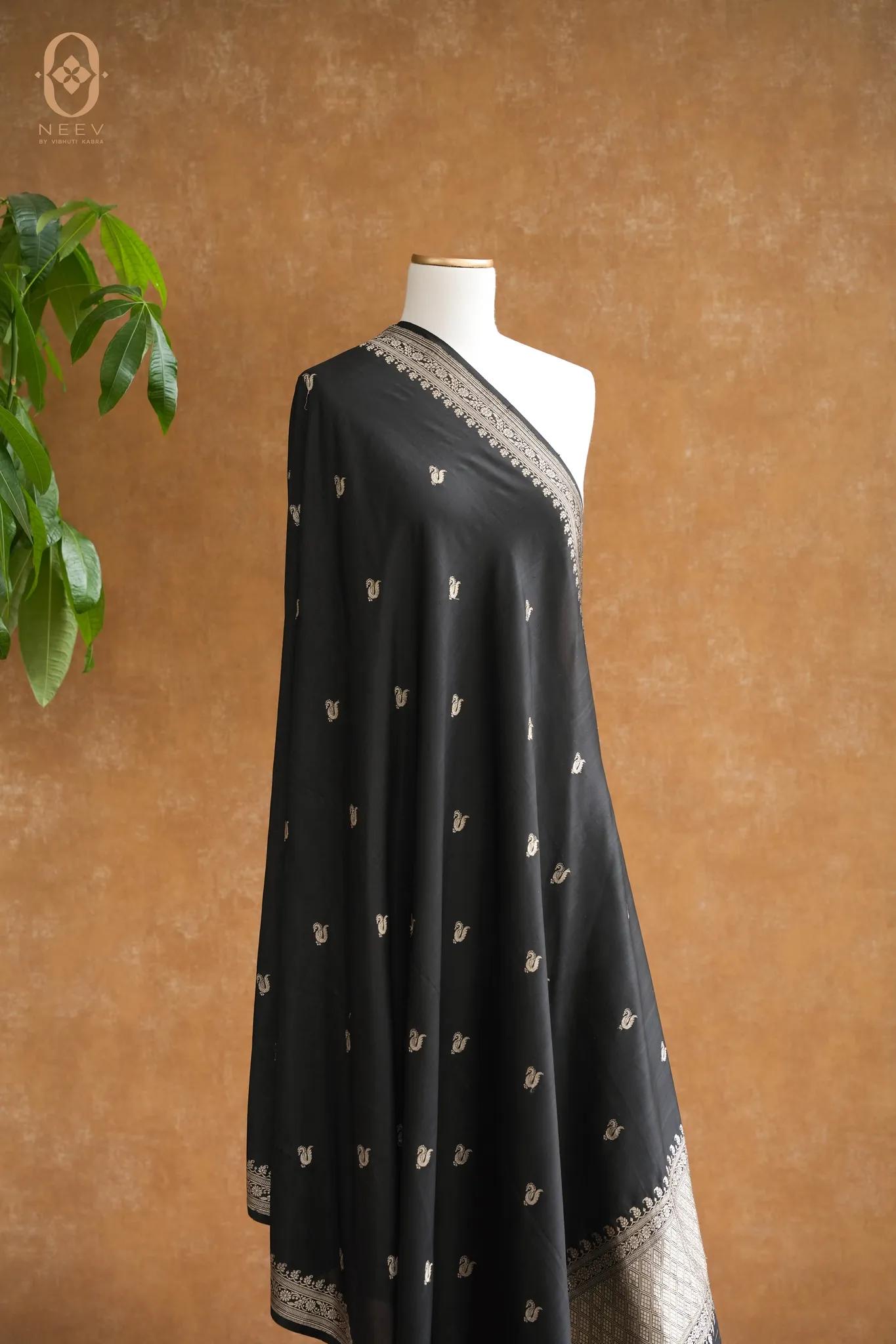 Katan Silk Boota Dupatta