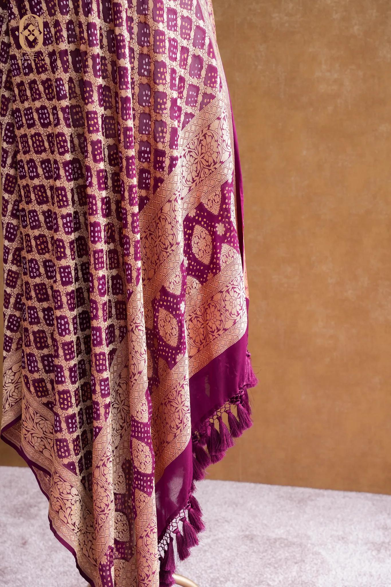 Georgette Bandhani Dupatta