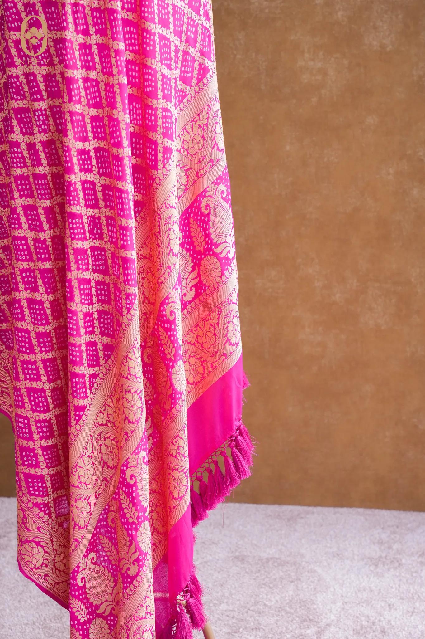 Georgette Bandhani Dupatta