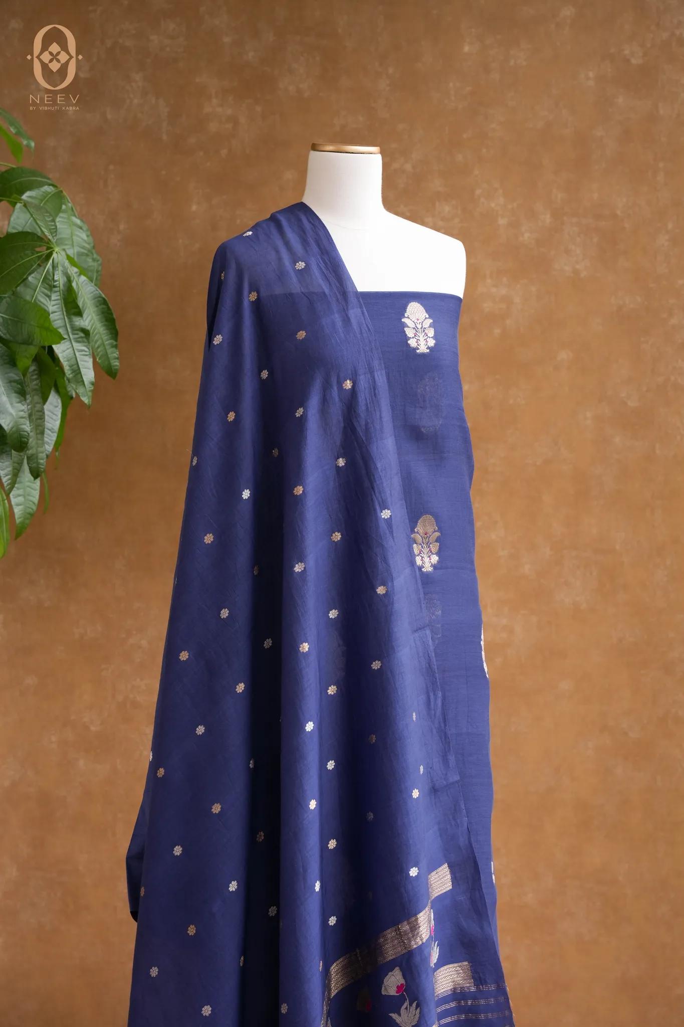 Mul Boota Meenakari Suit Set