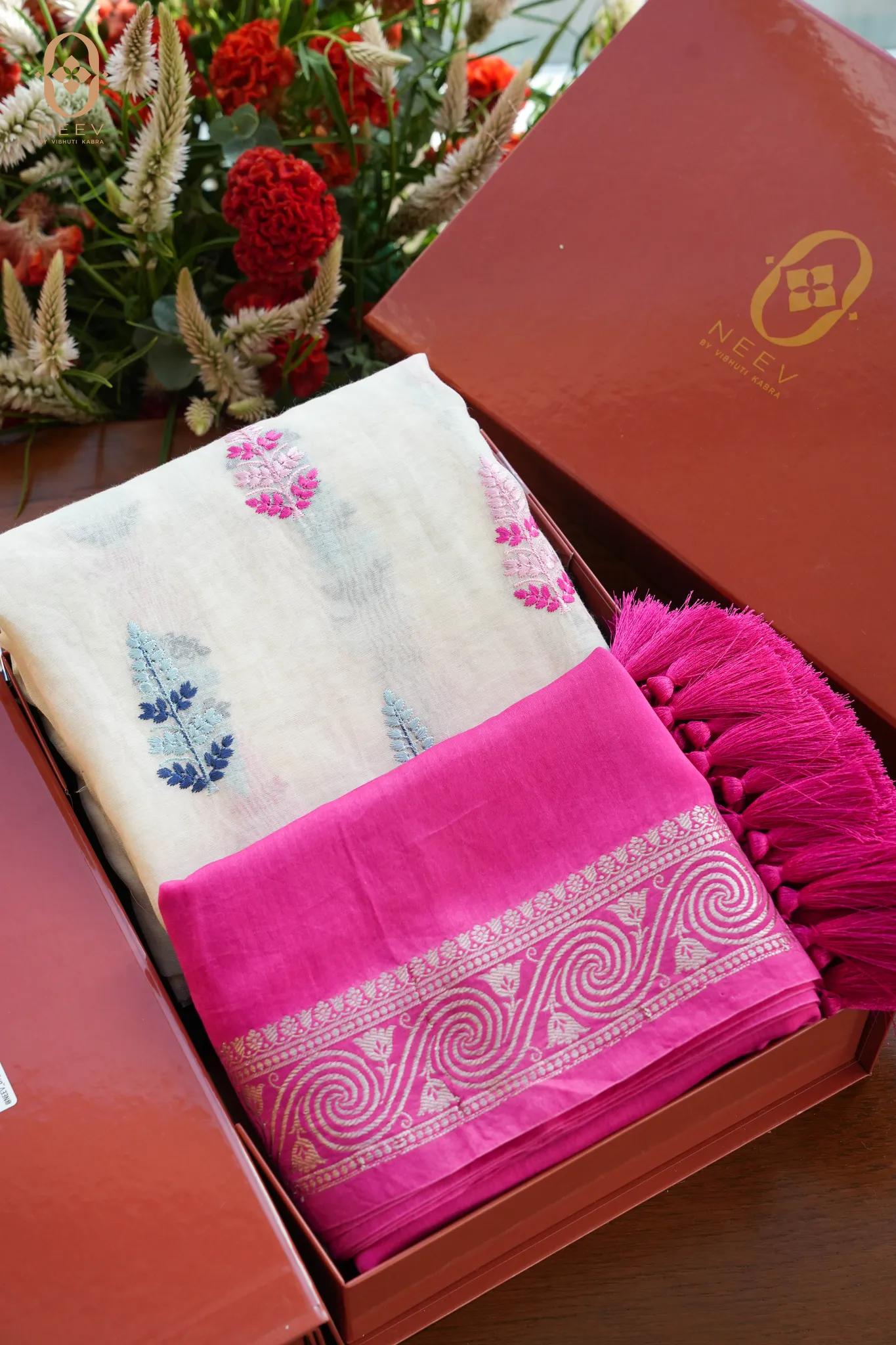Chanderi Suit Set