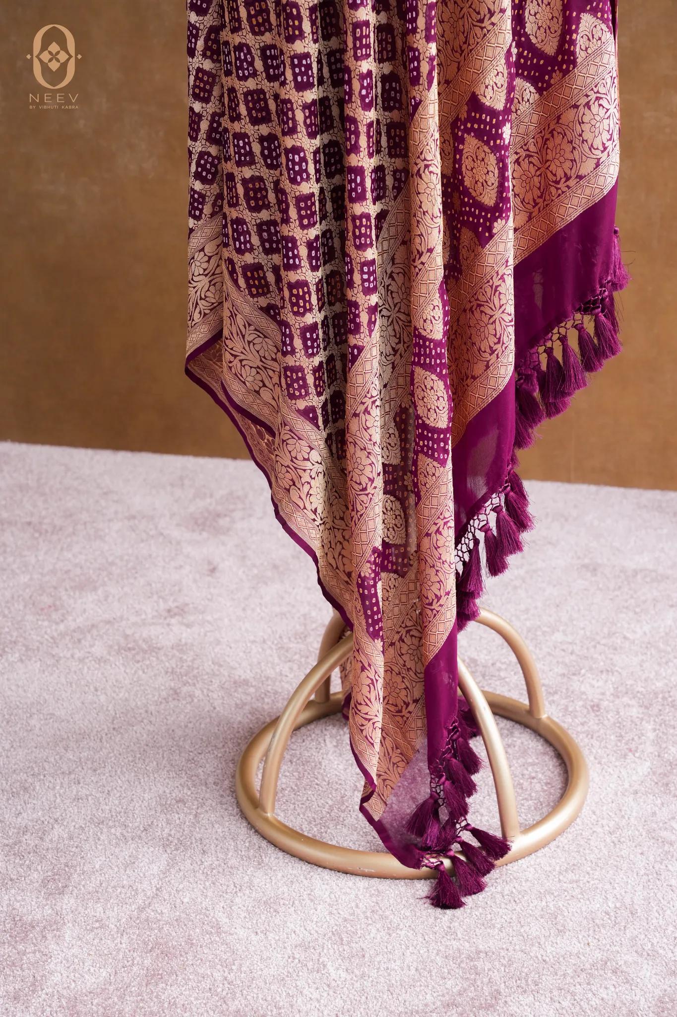 Georgette Bandhani Dupatta