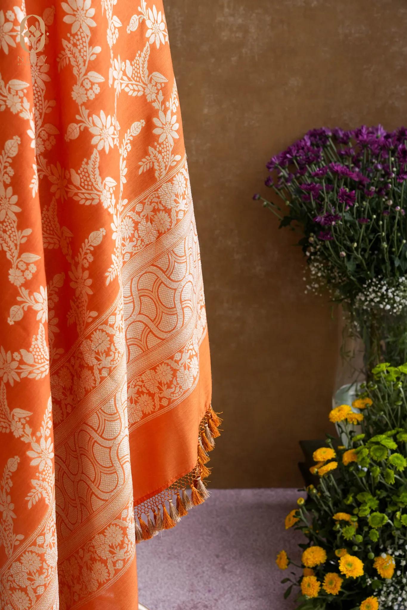 Munga Silk Jaal Dupatta