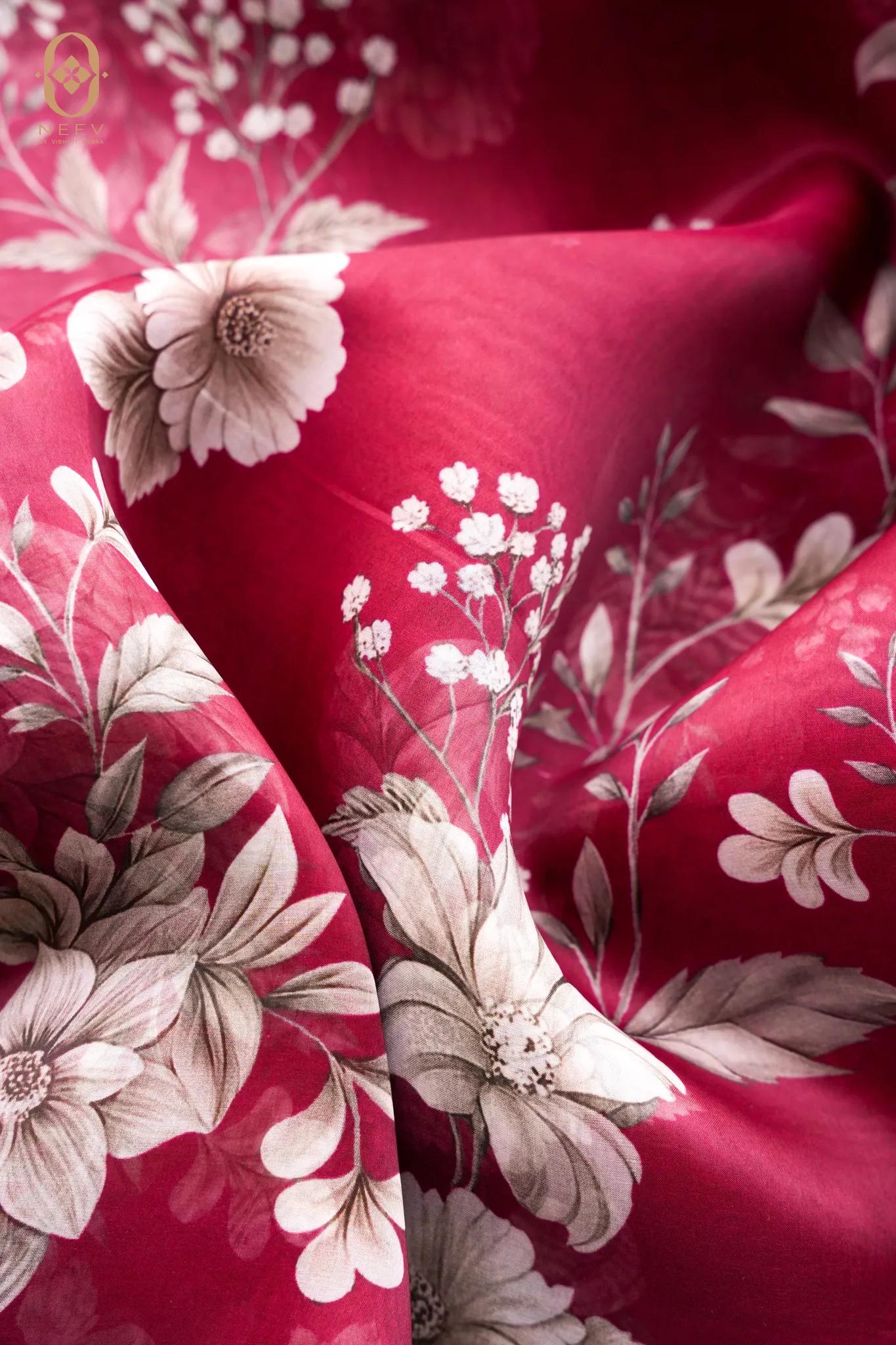 Printed Organza Fabric