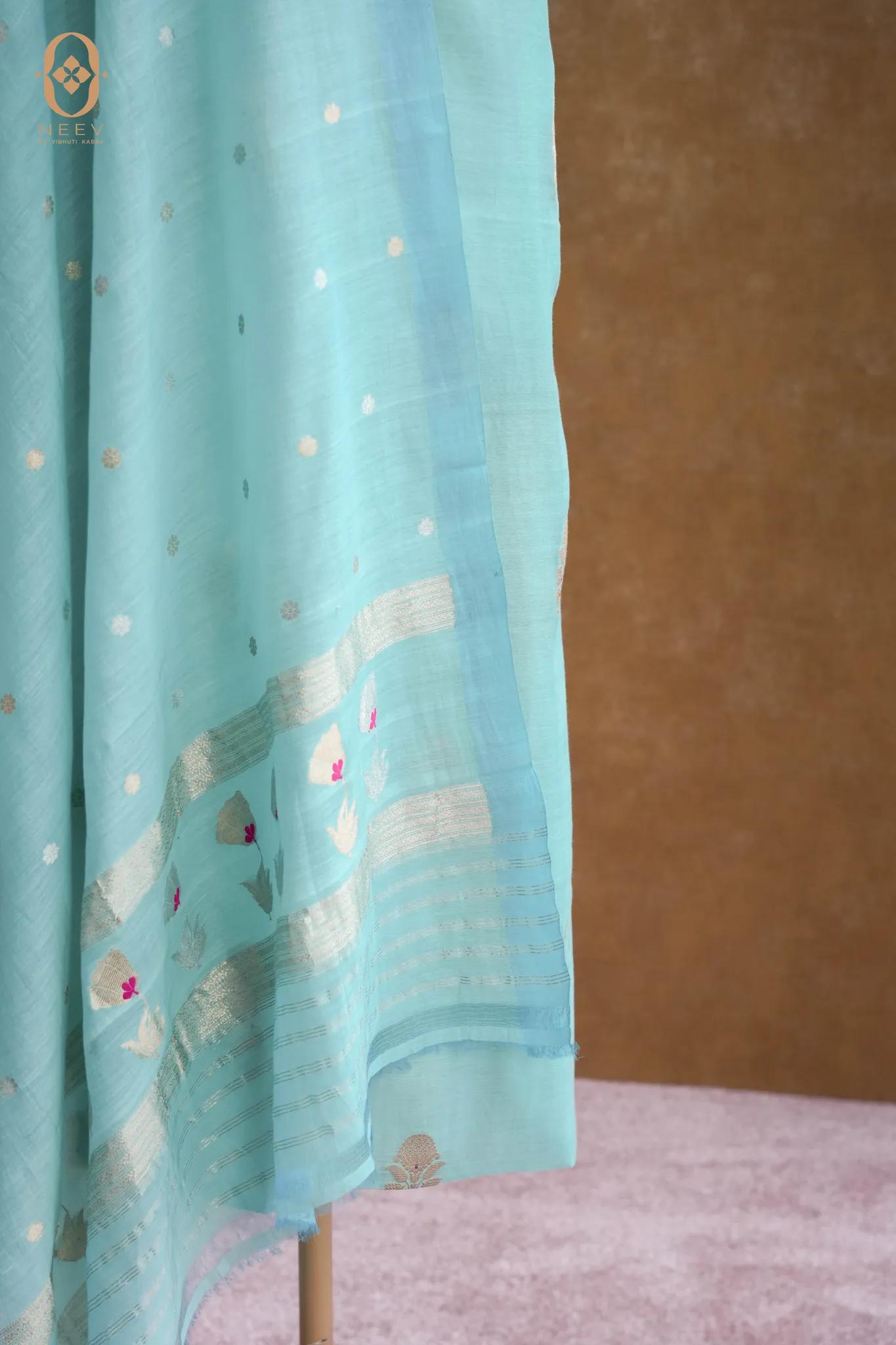 Mul Boota Meenakari Suit Set