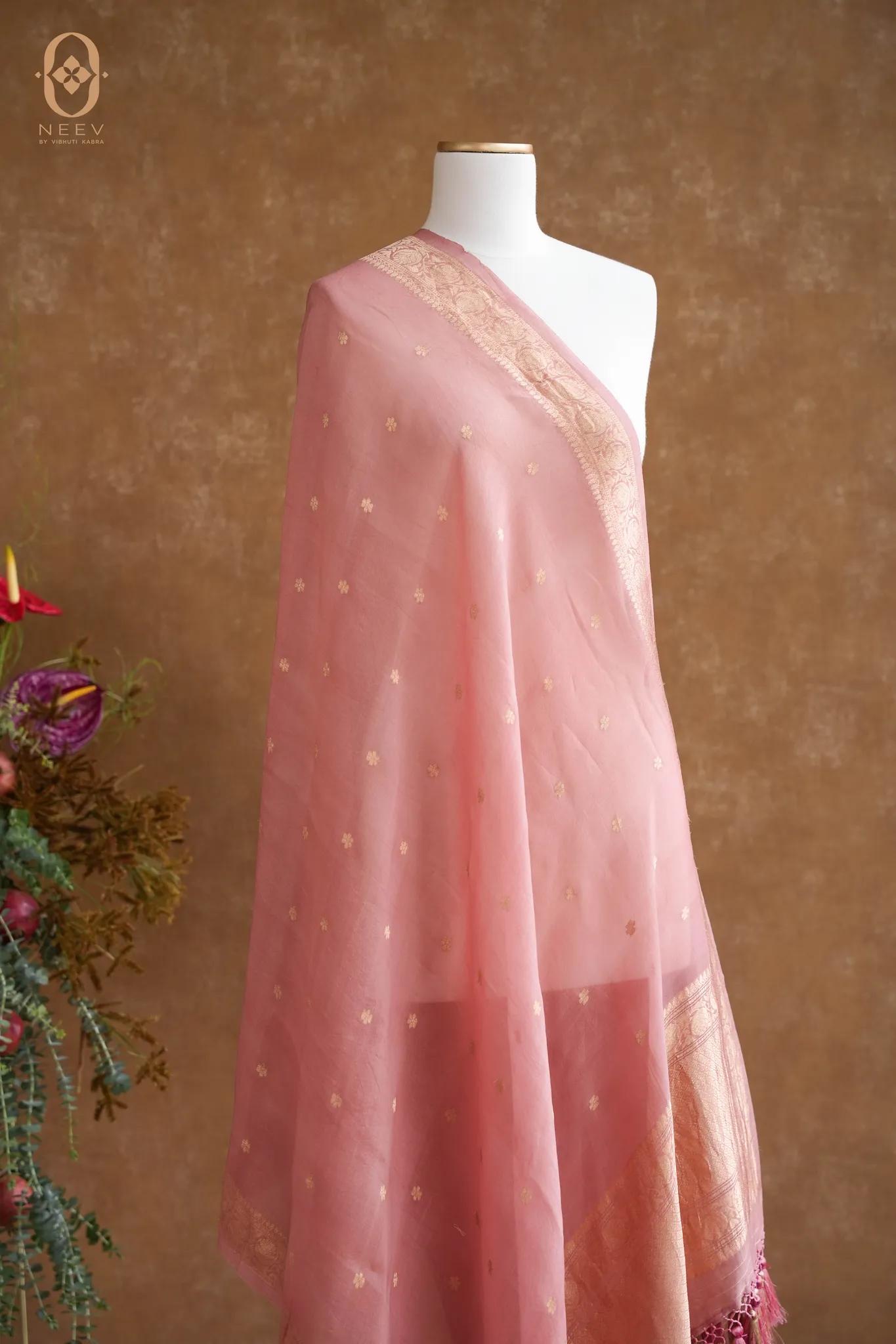 Kora Silk Boota Dupatta