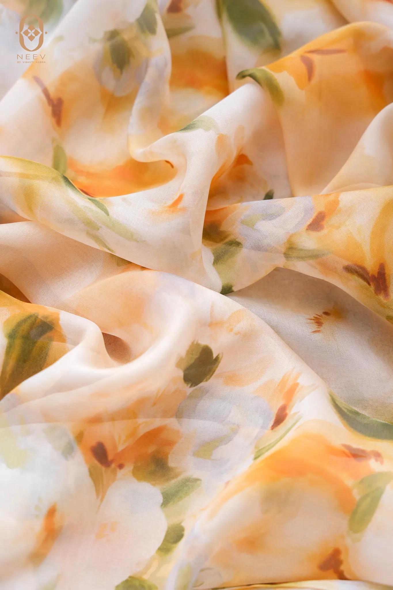 Premium Printed Chiffon Fabric