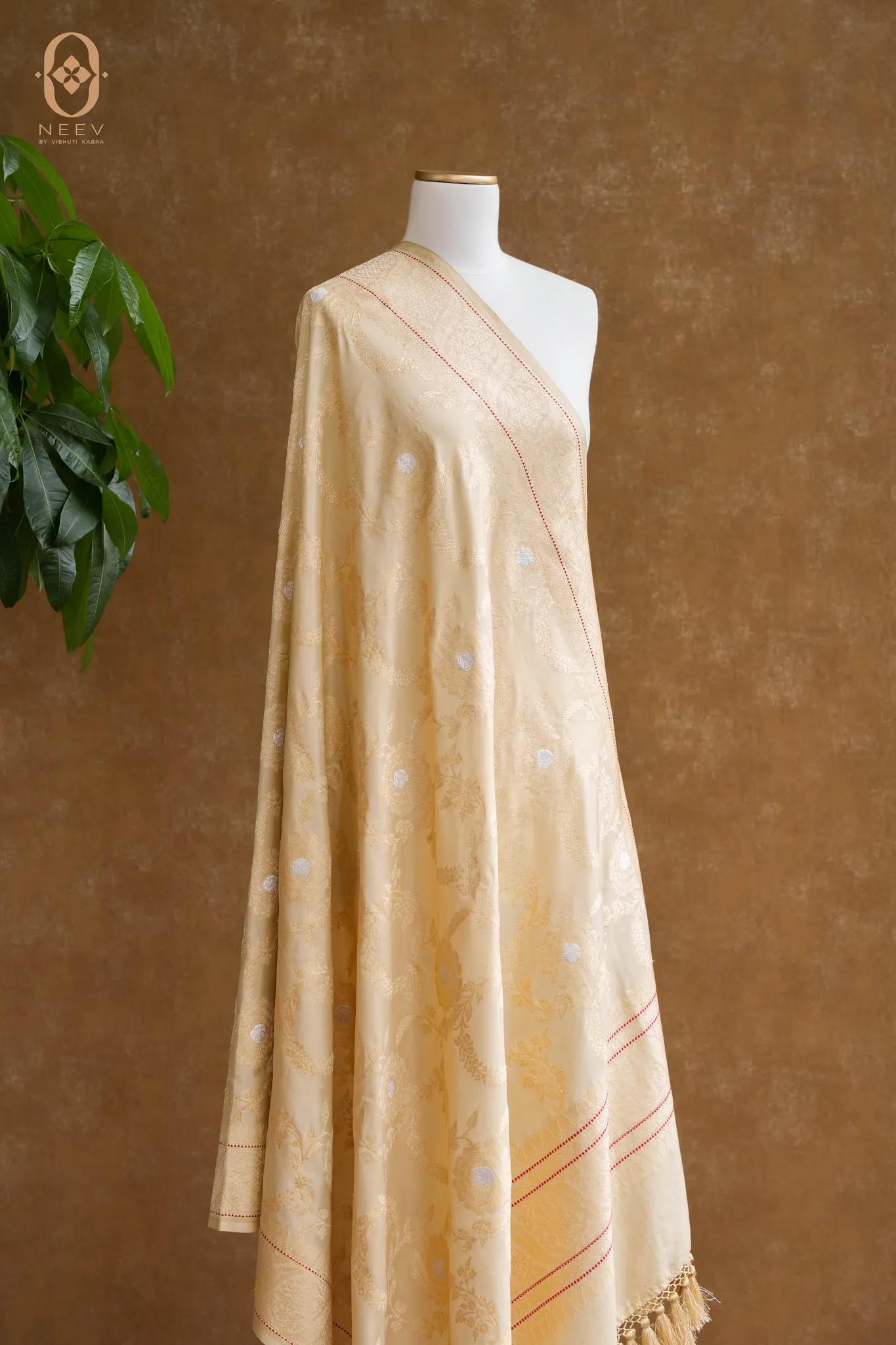 Katan Silk Khadwa Jaal Dupatta