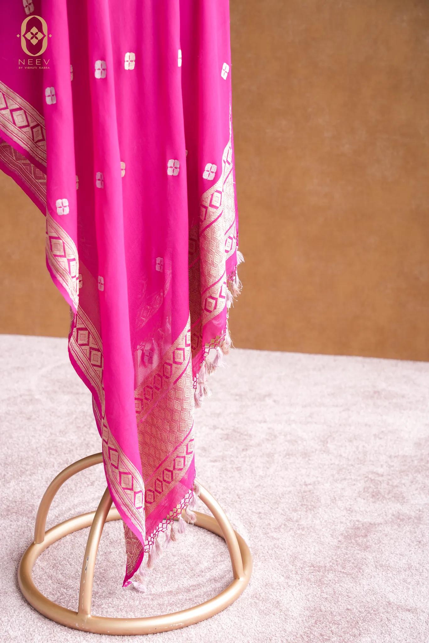 Georgette Neev Boota Dupatta