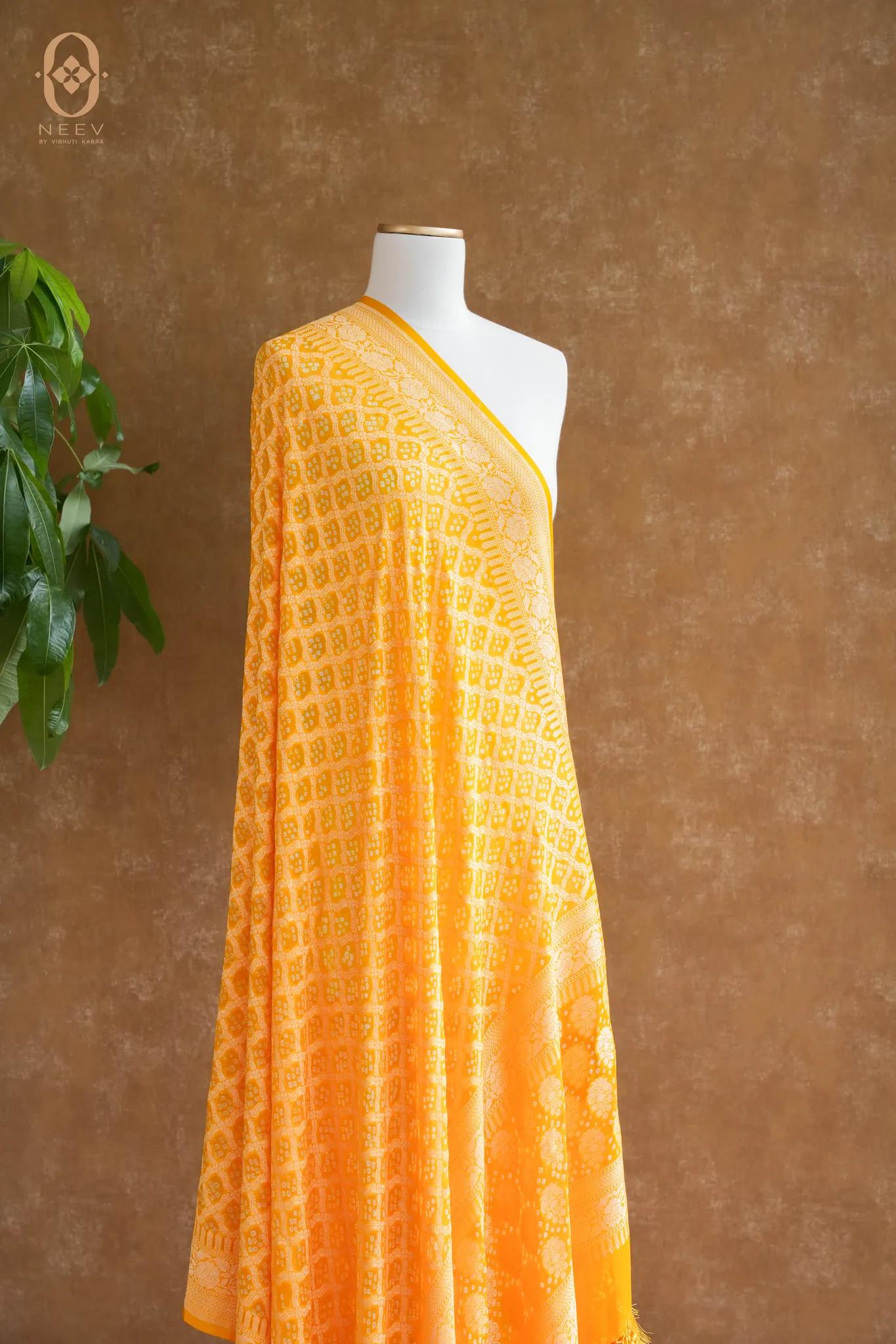 Georgette Bandhani Dupatta