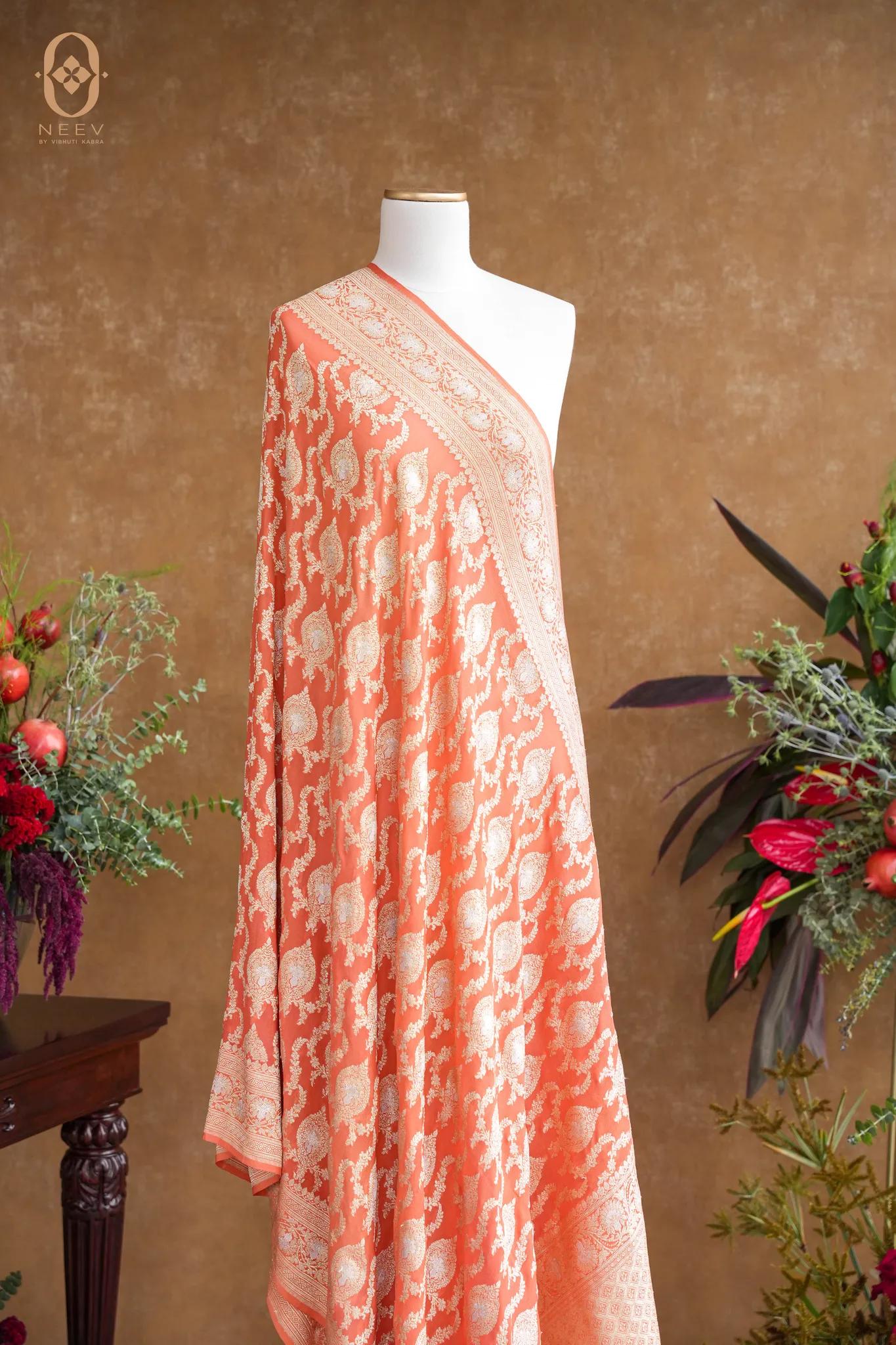Georgette Khadwa Jaal Dupatta