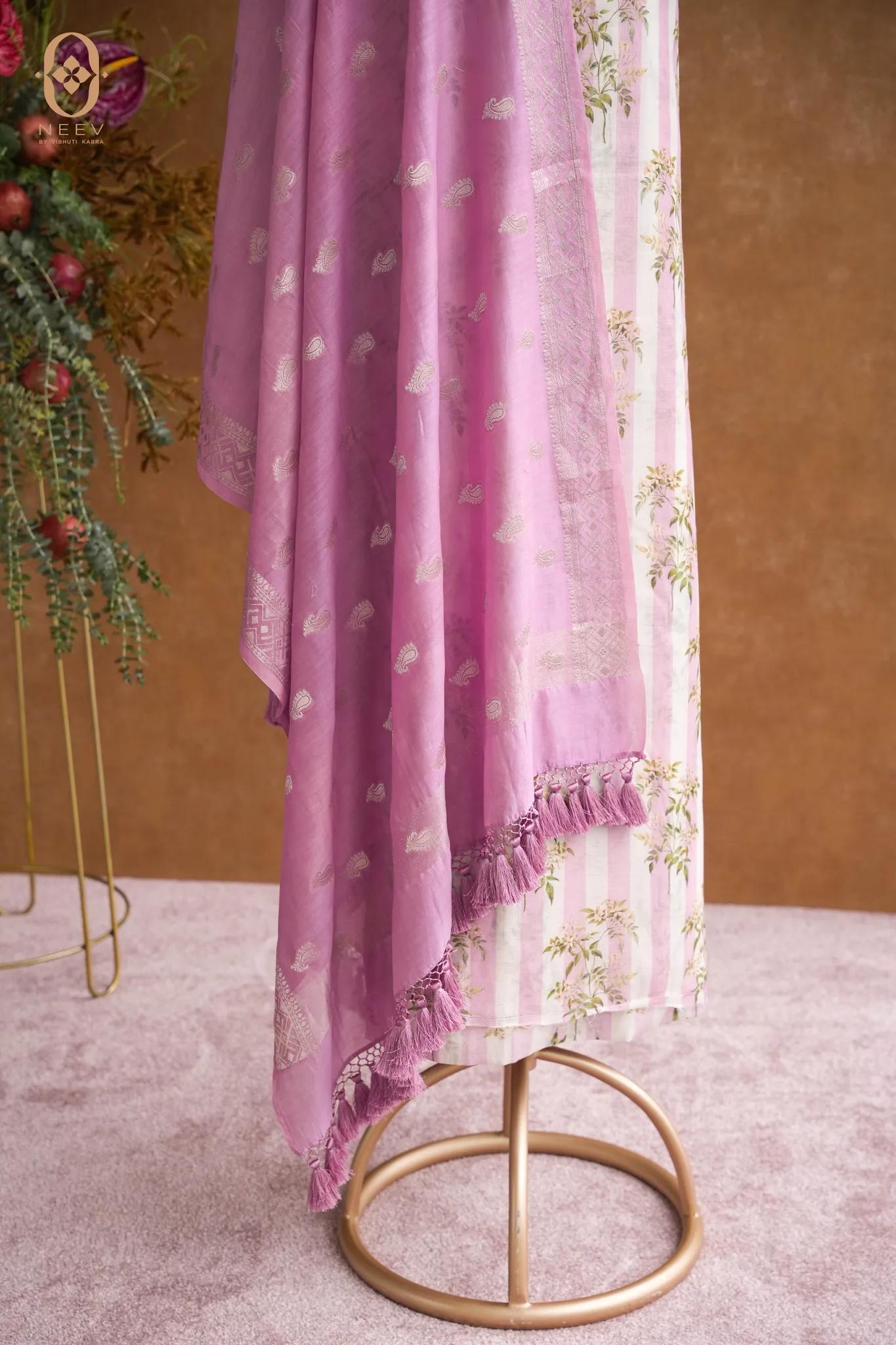 Printed Cotton Suit Set