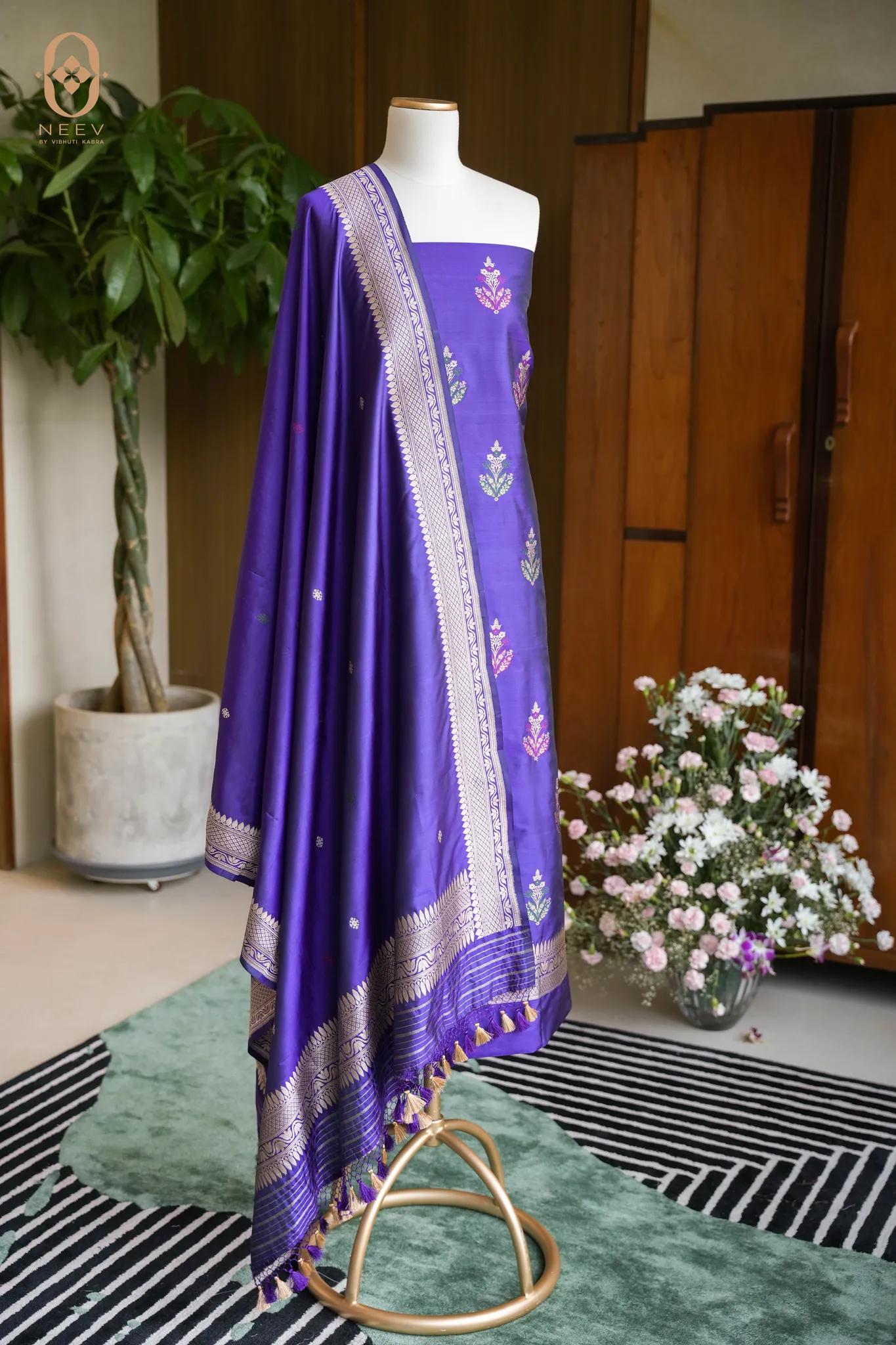Premium Katan Silk Suit Set