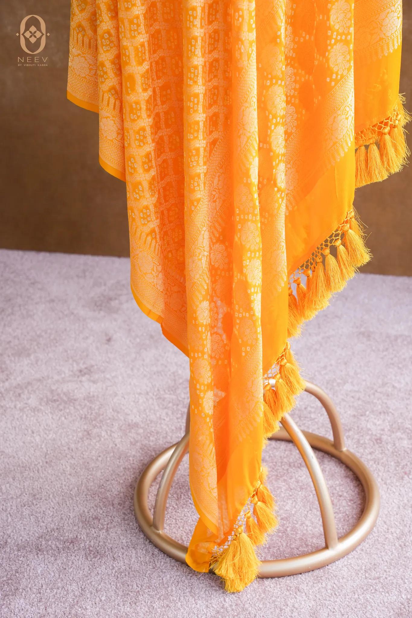 Georgette Bandhani Dupatta