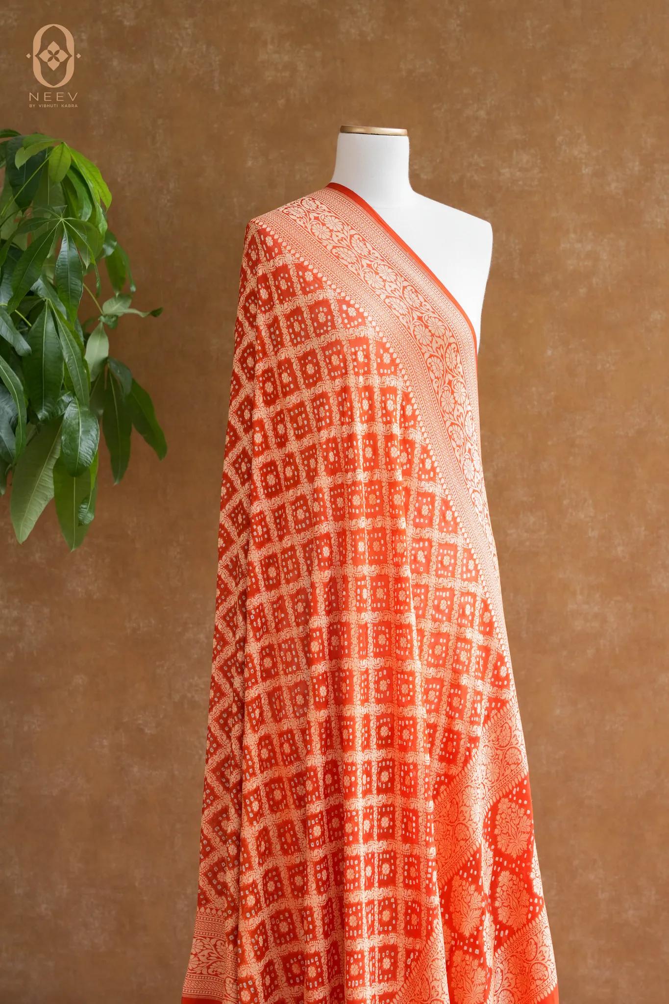 Georgette Bandhani Dupatta
