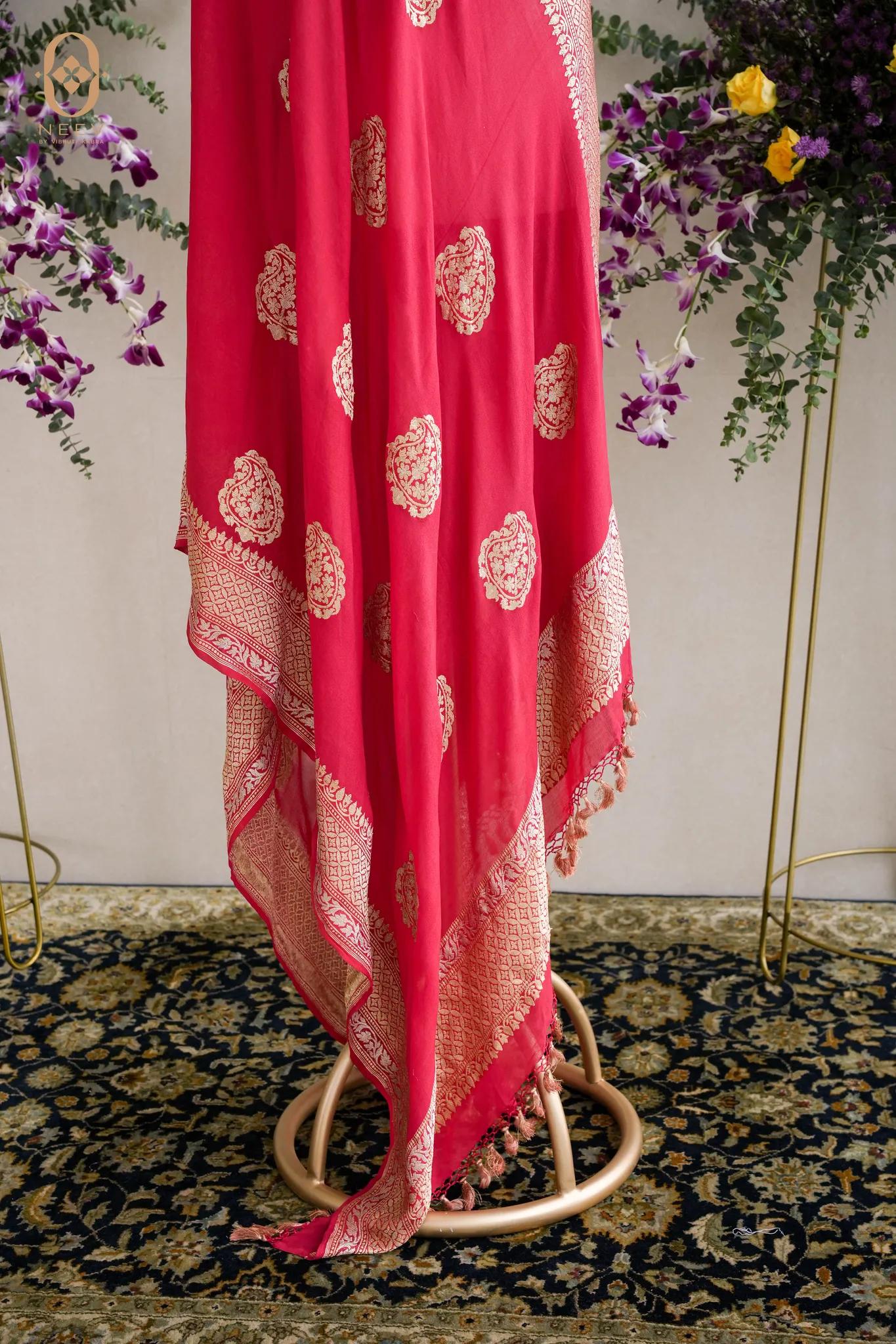 Neev Bestseller- Georgette Boota Dupatta
