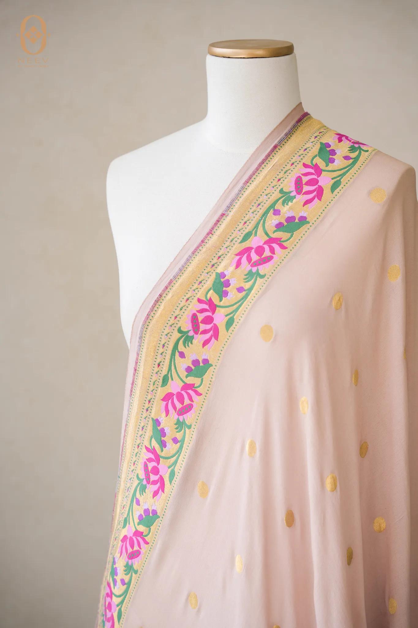 Georgette Meenakari Dupatta