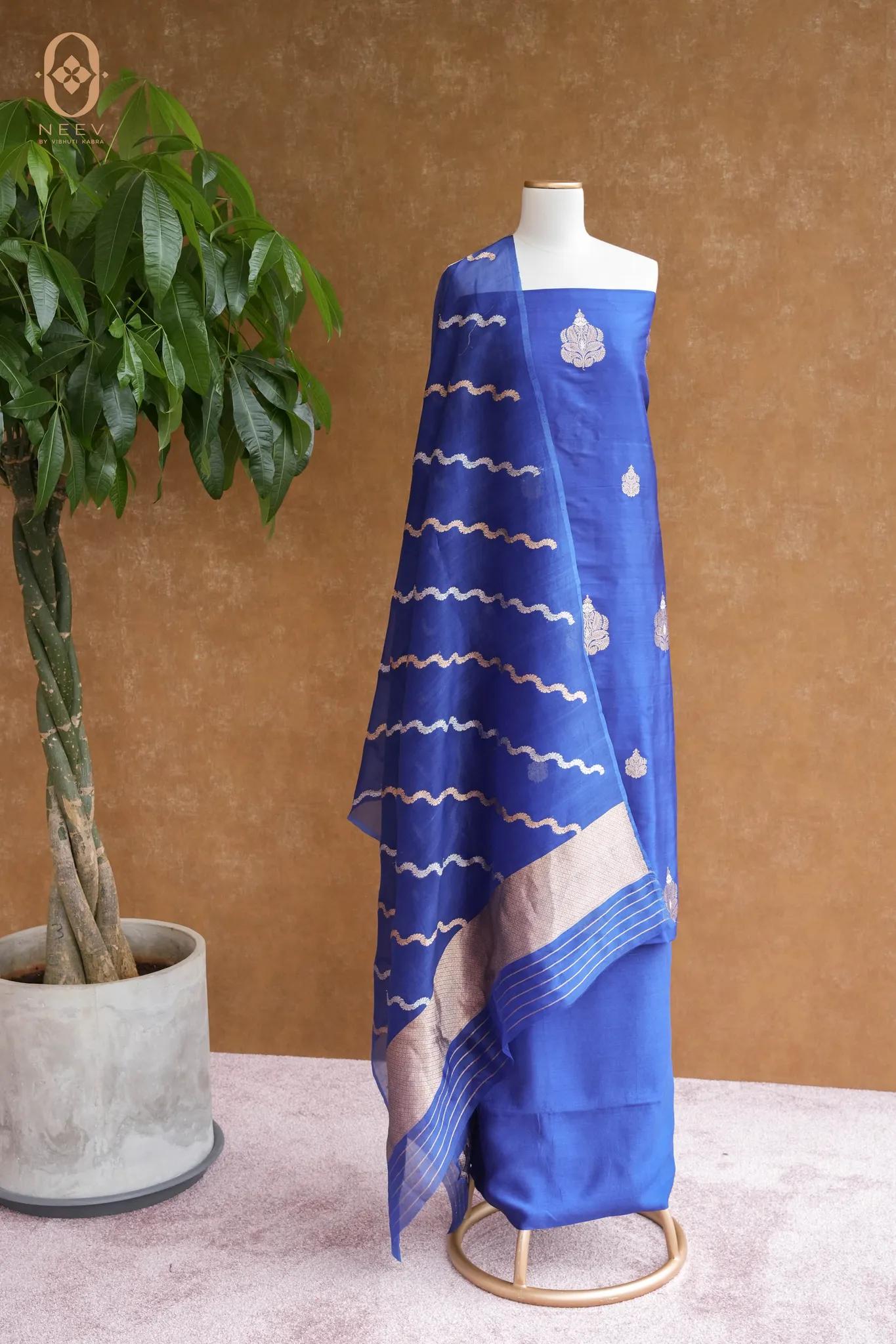 Katan Silk Boota Suit Set