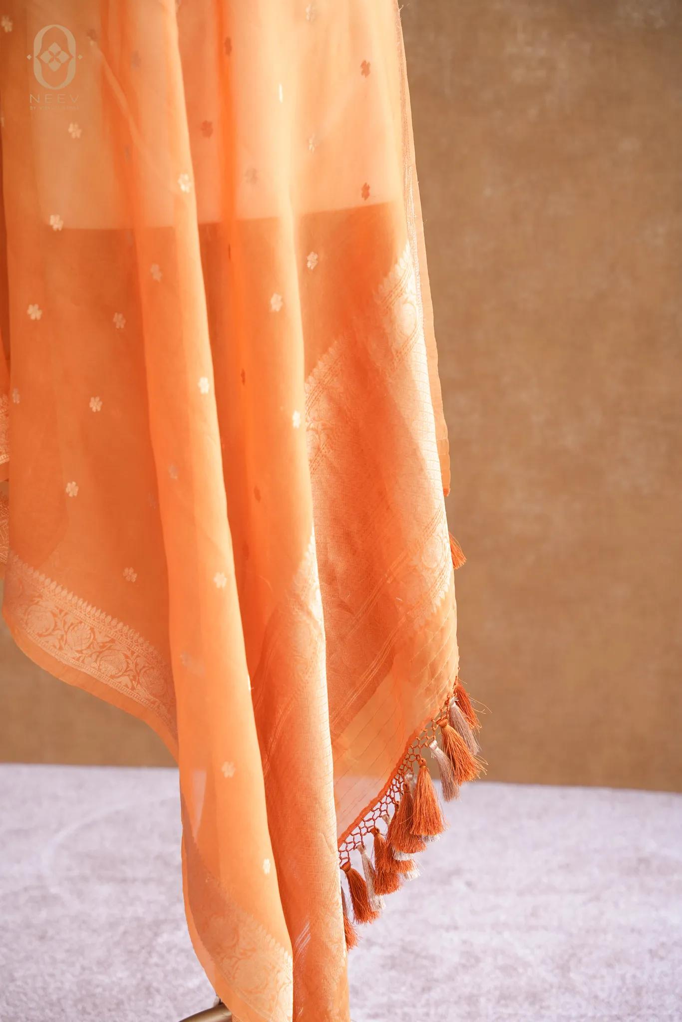 Kora Silk Boota Dupatta