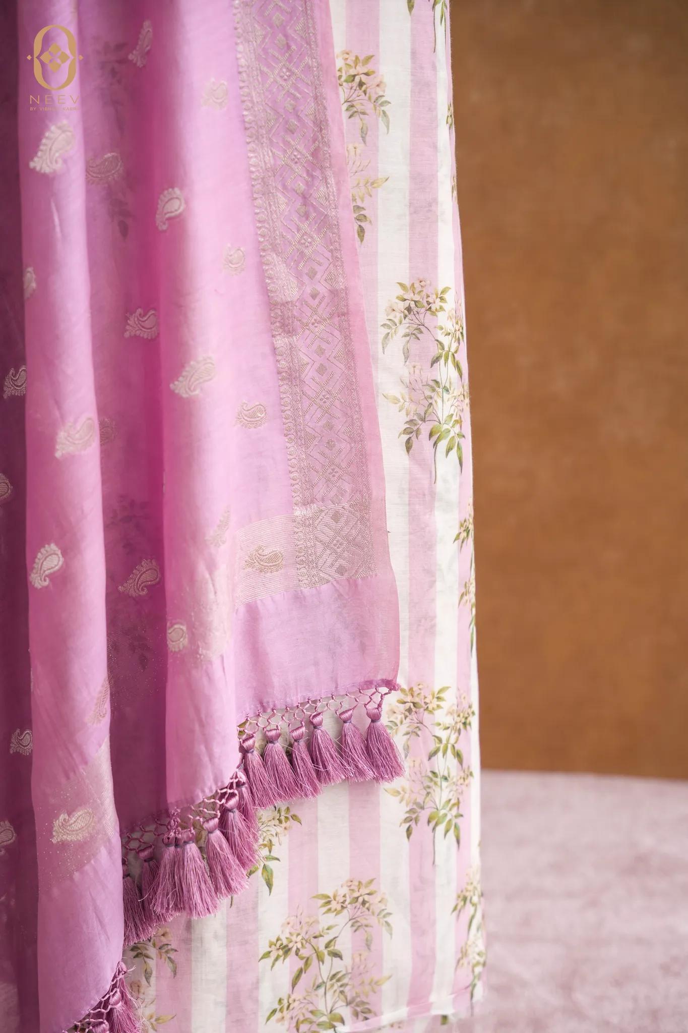Printed Cotton Suit Set