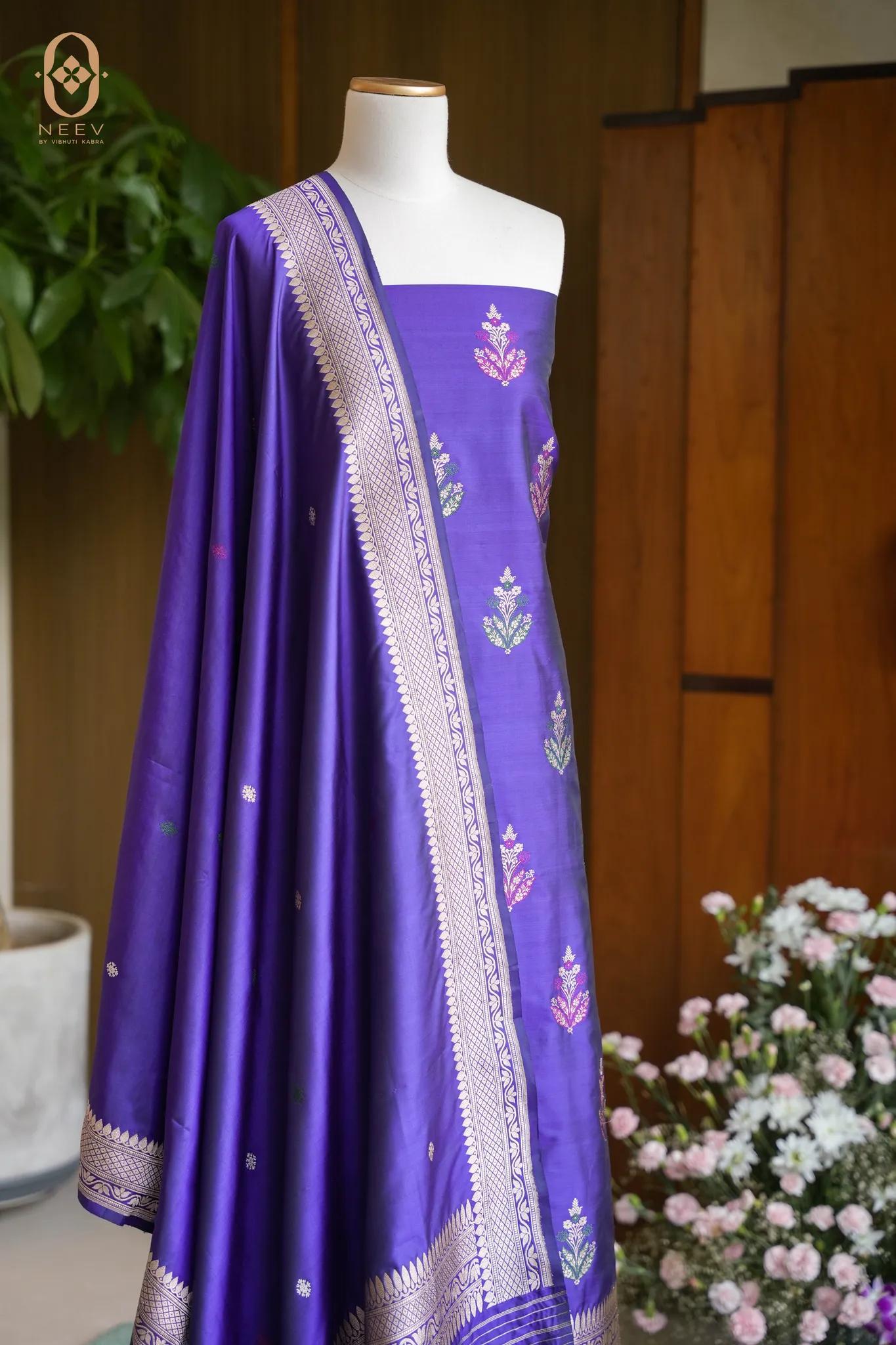 Premium Katan Silk Suit Set