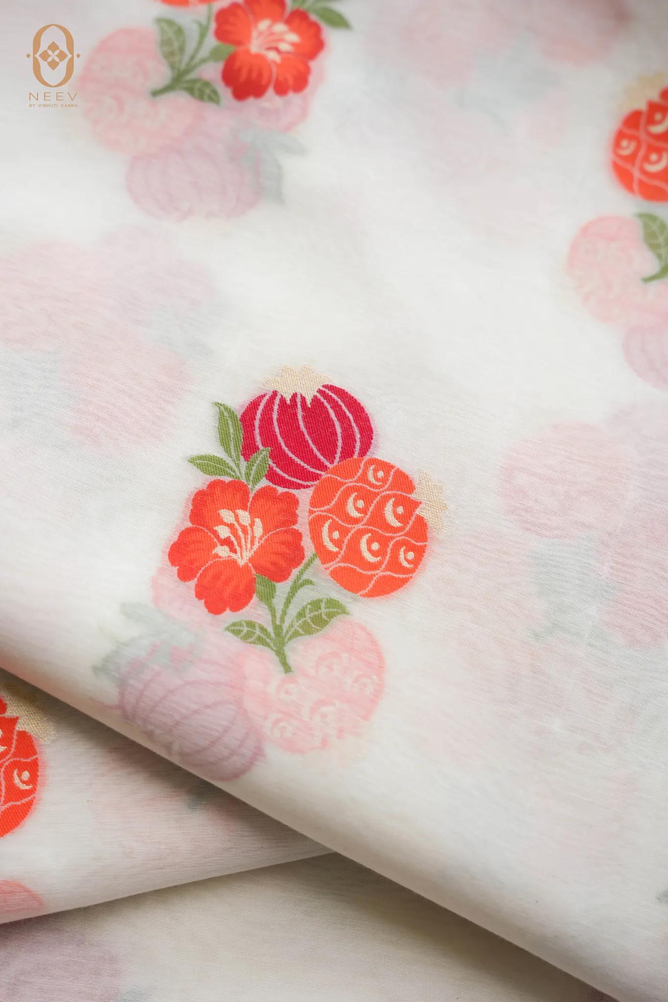 The Sacred Garden- Premium Cotton Anar Fabric
