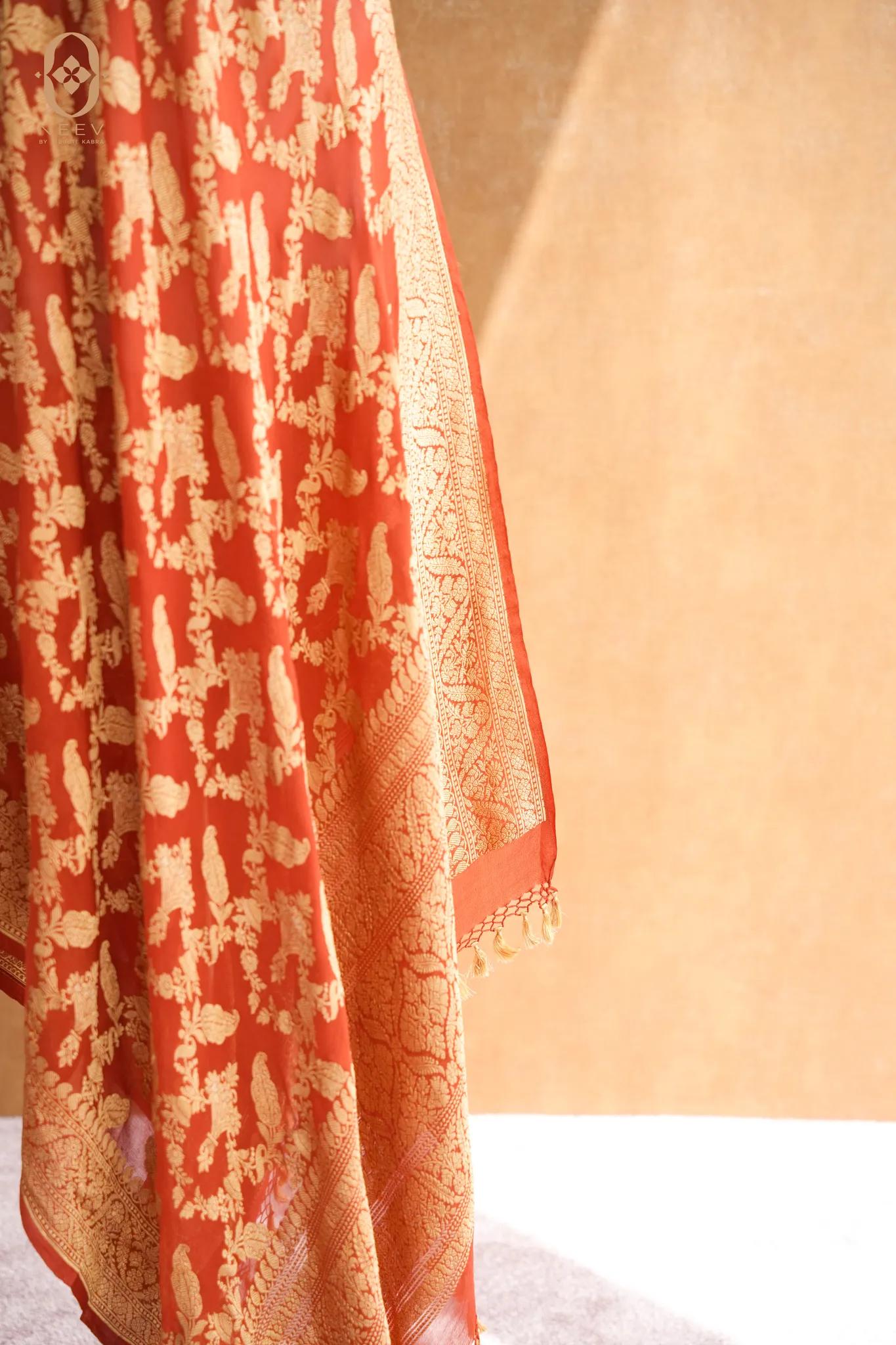 Georgette Khadwa Jaal Dupatta