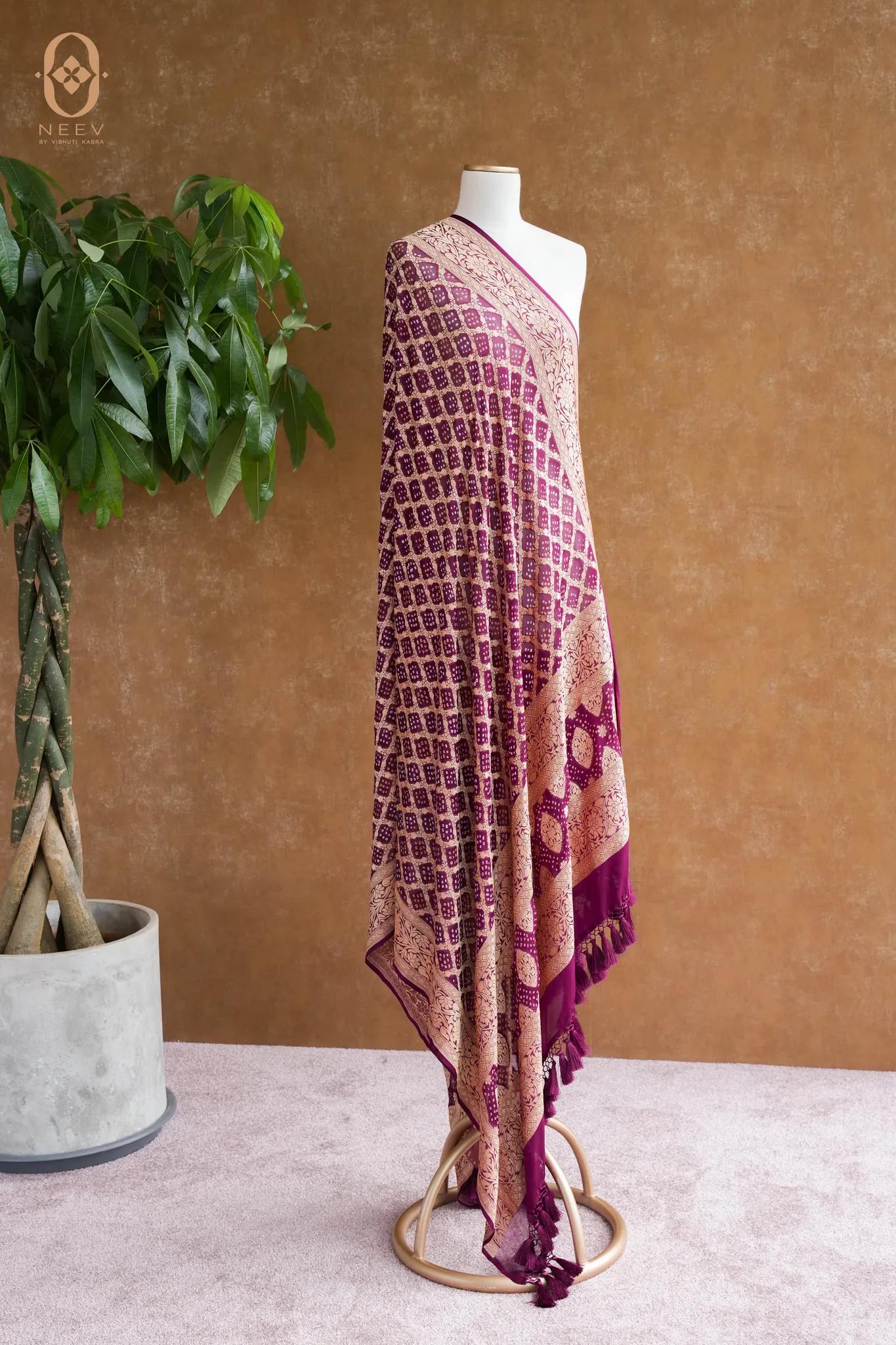 Georgette Bandhani Dupatta