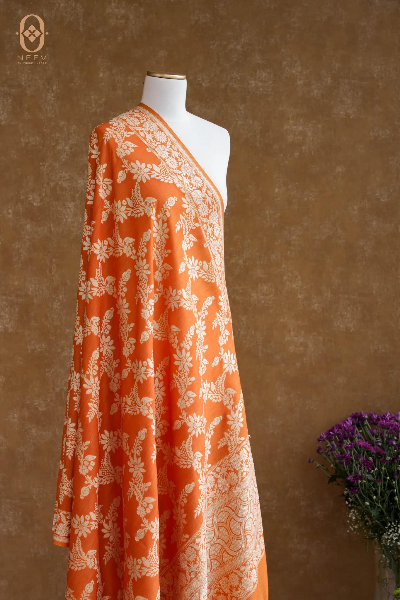 Munga Silk Jaal Dupatta