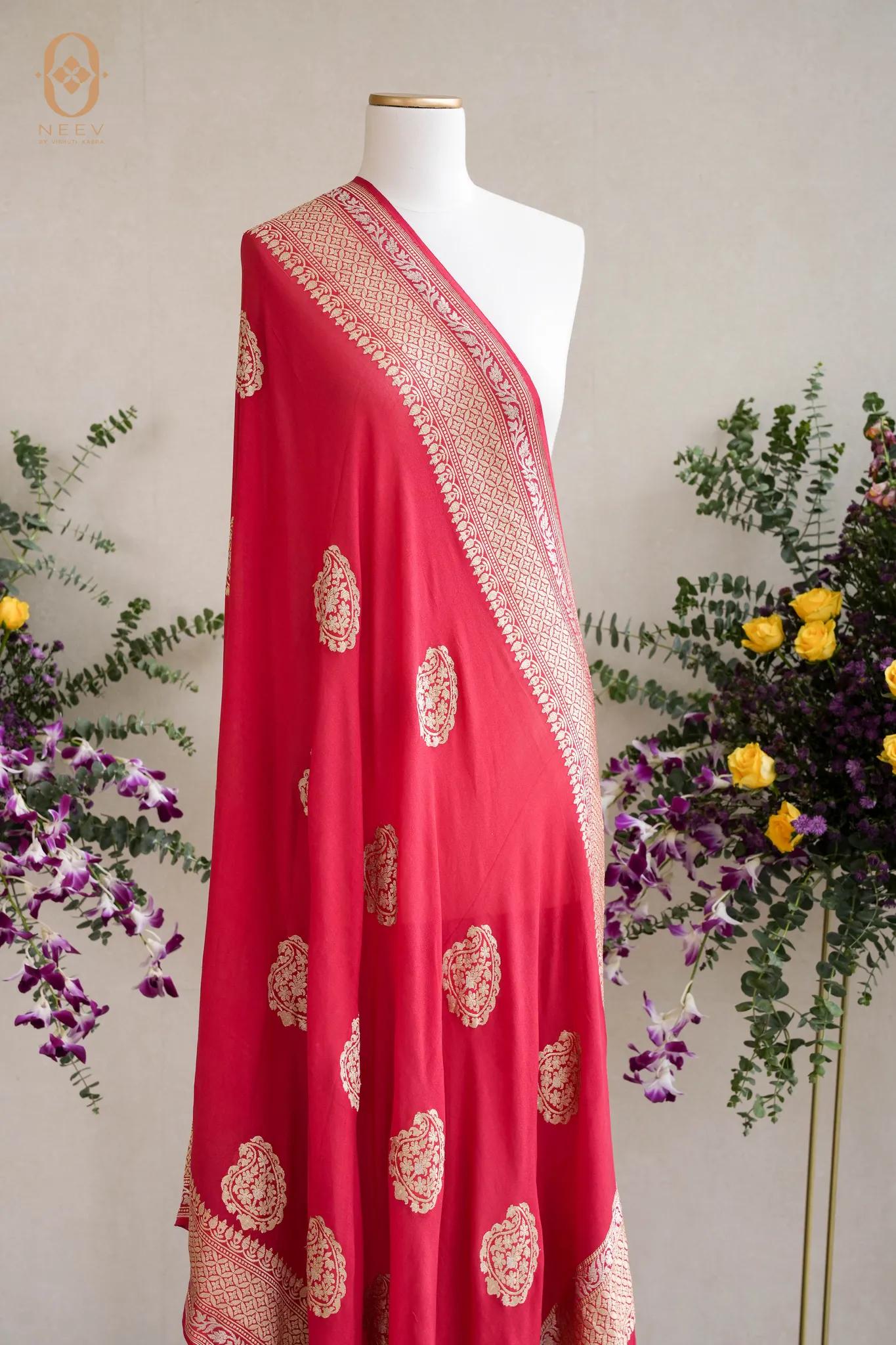 Neev Bestseller- Georgette Boota Dupatta