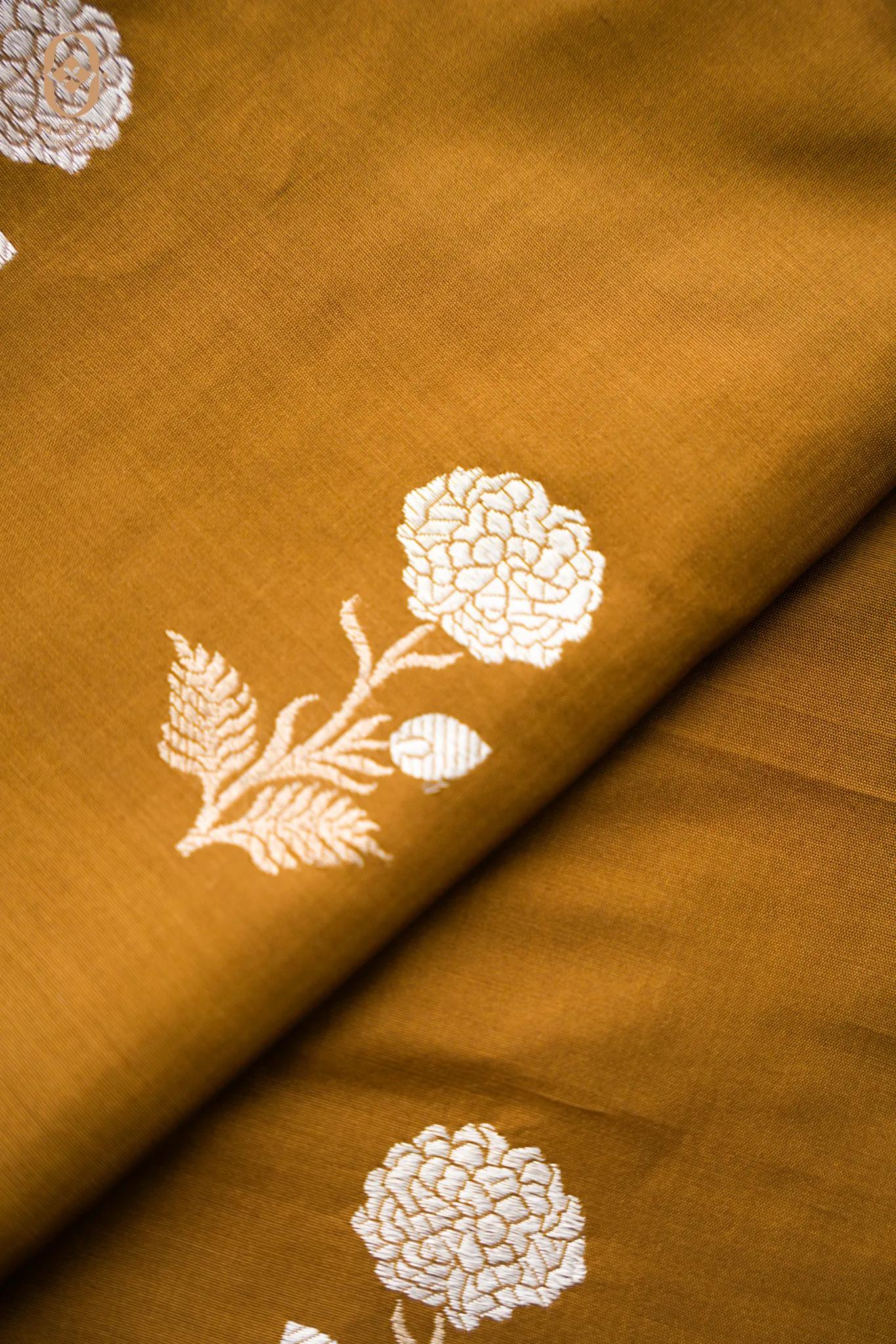 Florence Katan Silk Boota Fabric