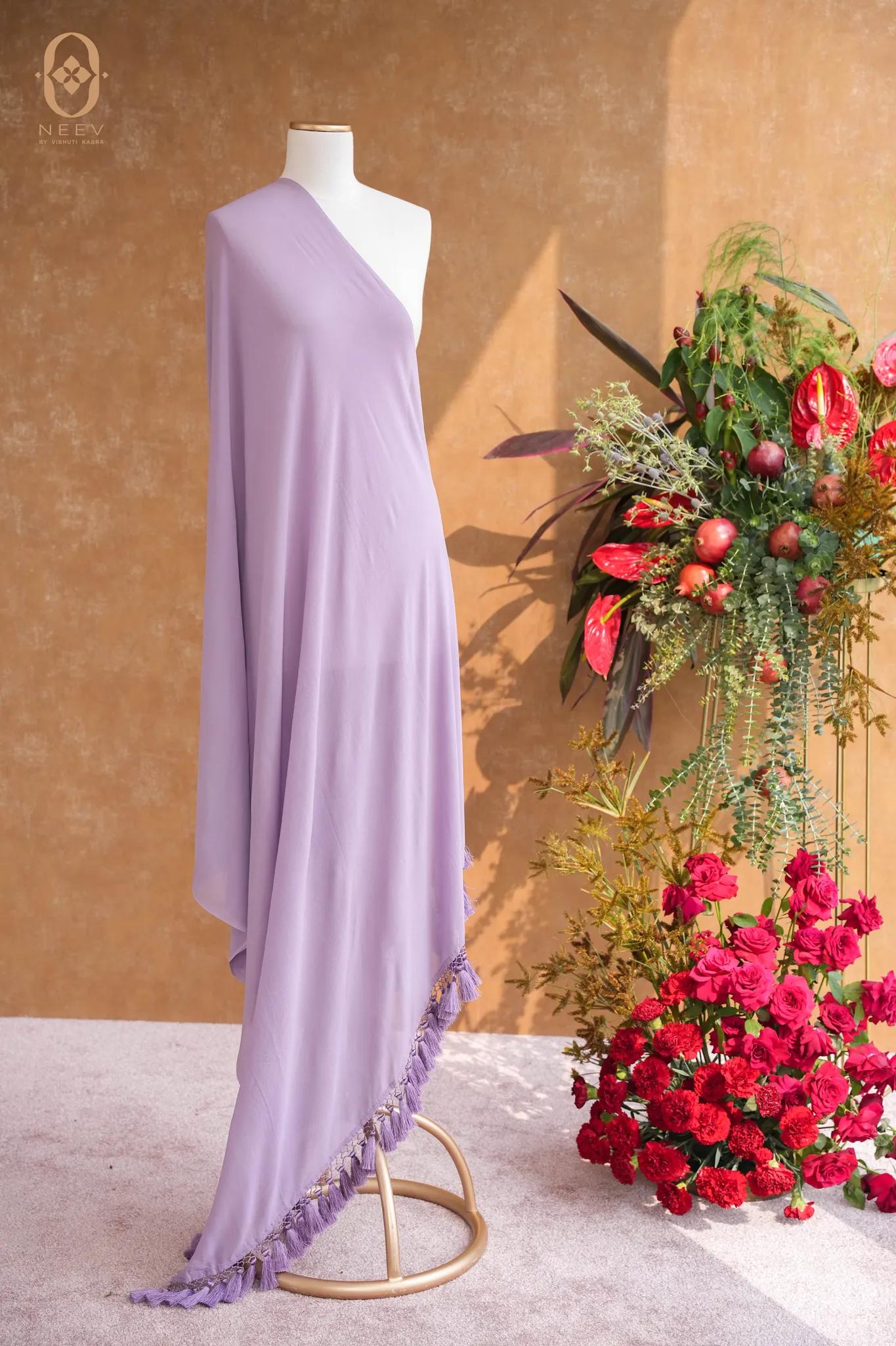 Georgette Tasseled Dupatta