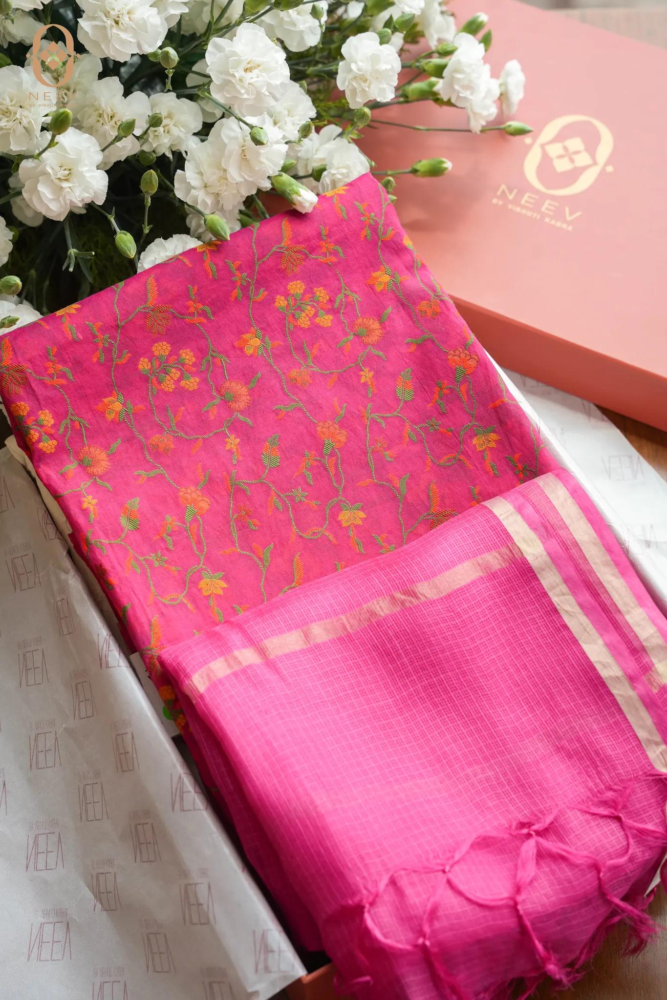 Chanderi Suit Set