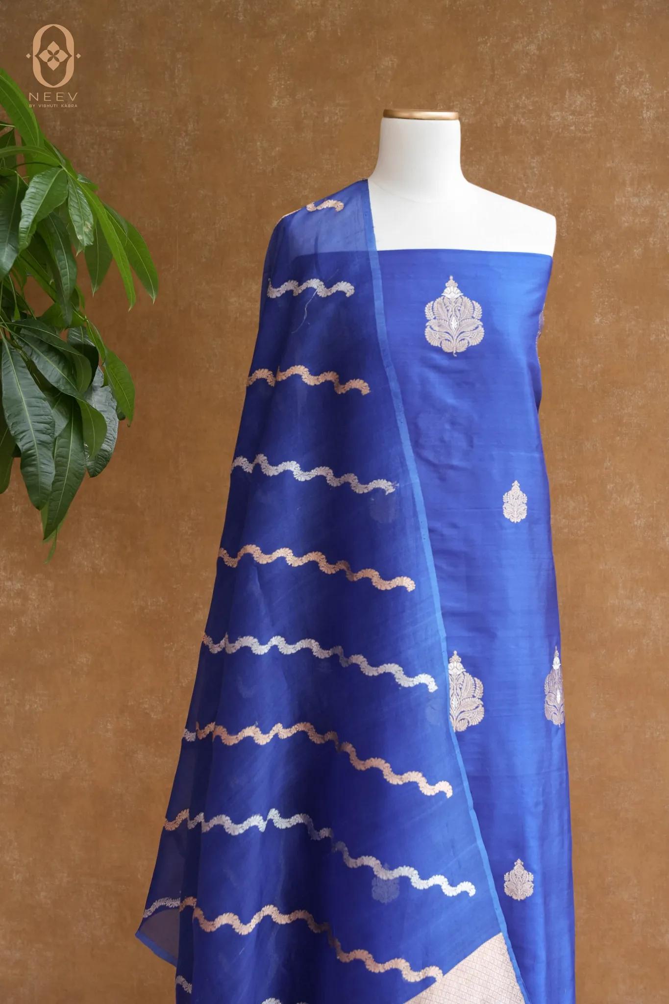 Katan Silk Boota Suit Set