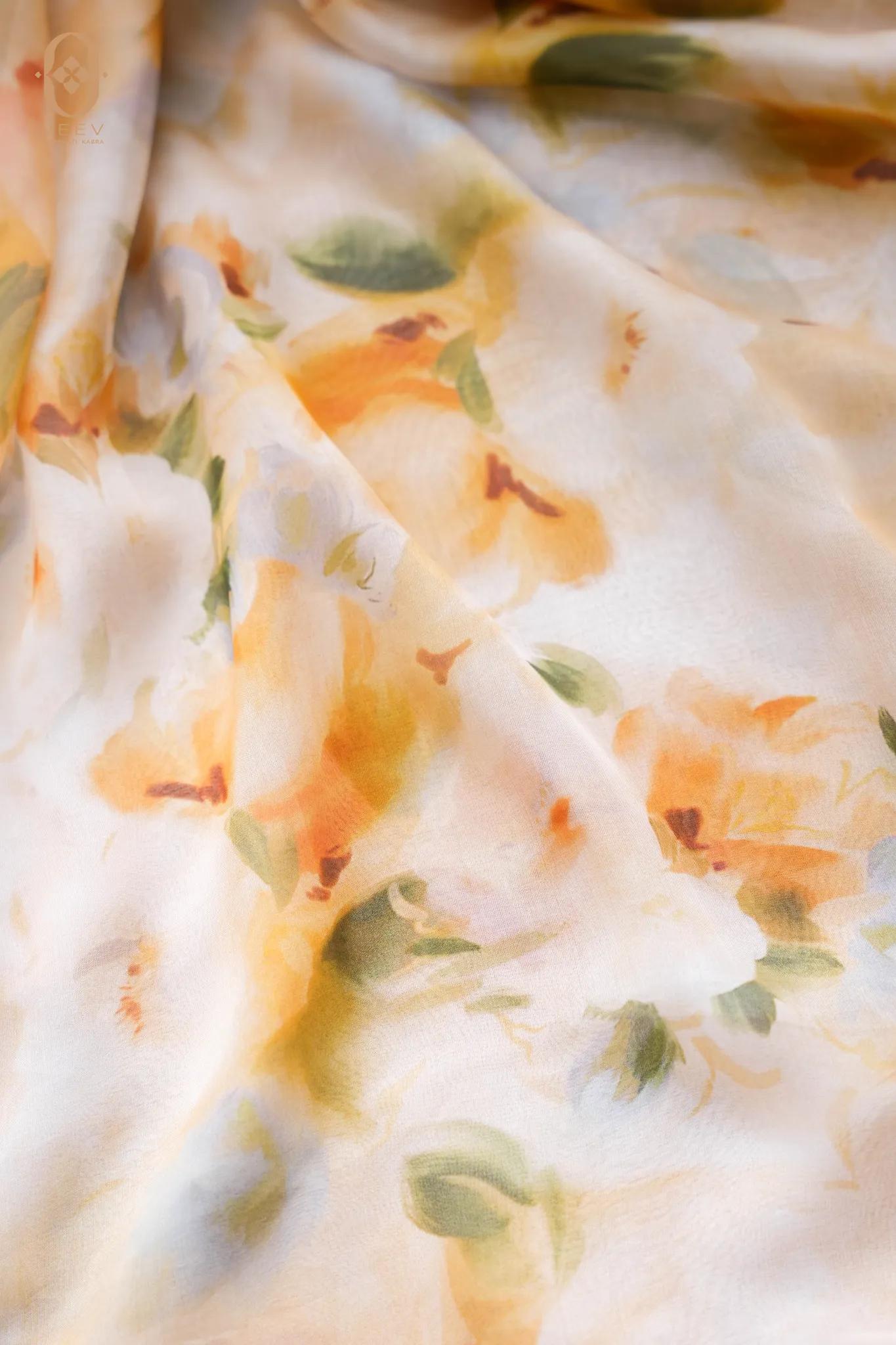 Premium Printed Chiffon Fabric